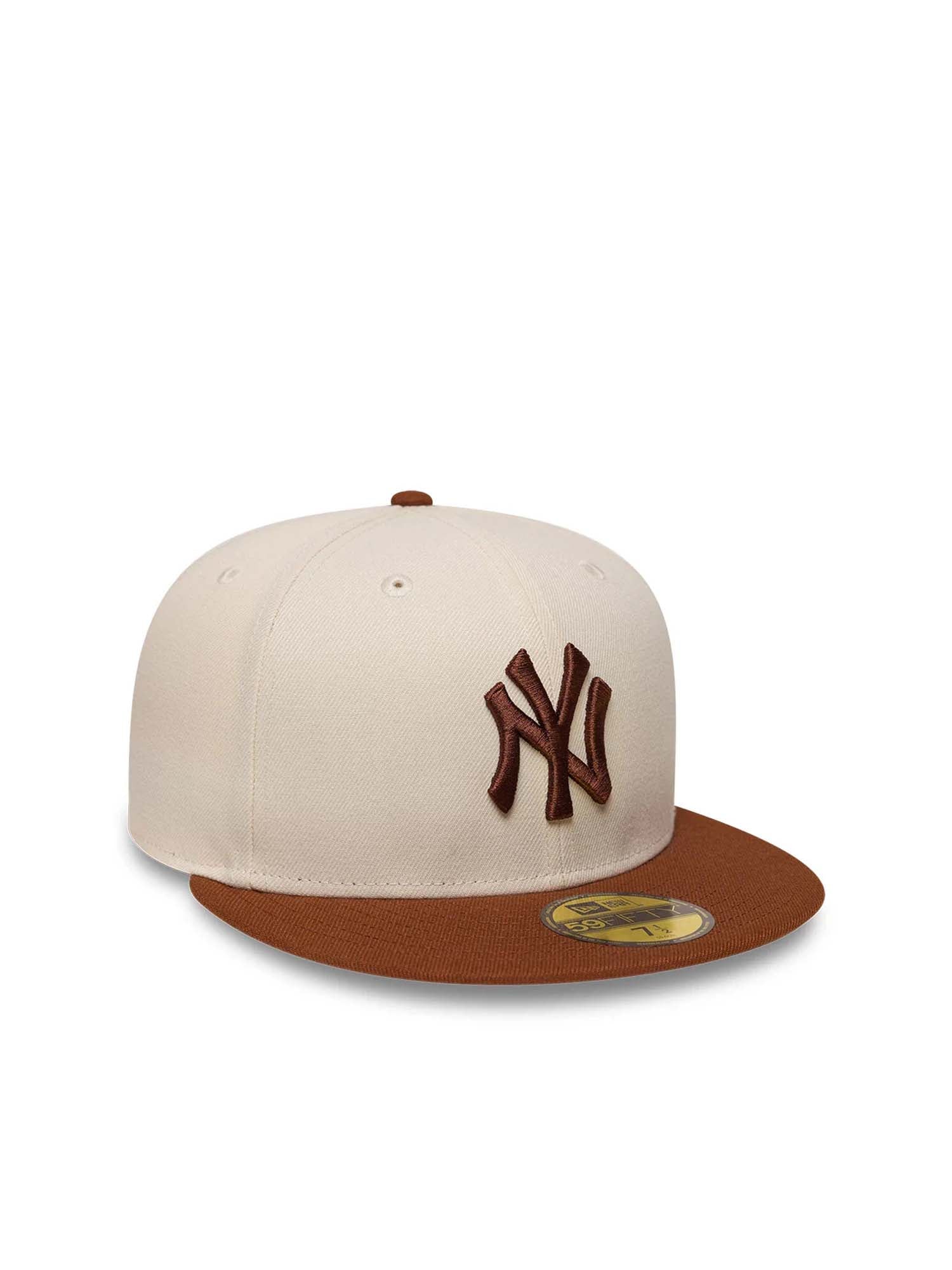 New Era Cappellino 59FIFTY Fitted New York Yankees MLB League Essential Marrone