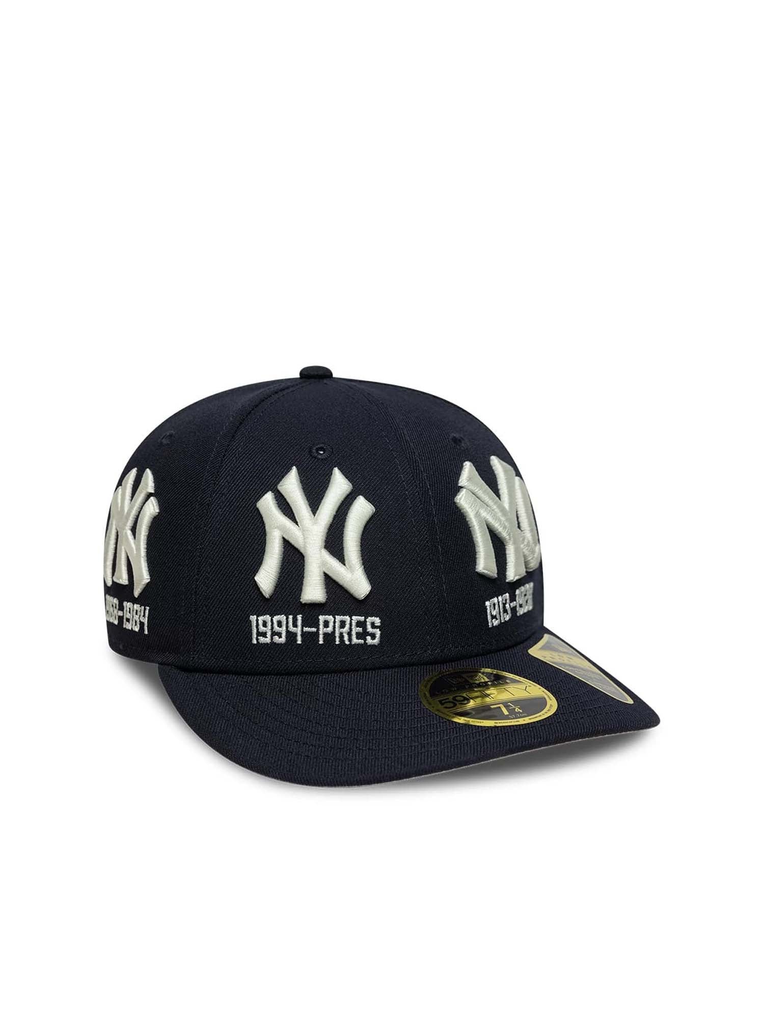 New Era Cappellino 59FIFTY Fitted Low Profile New York Yankees MLB Historic Blu