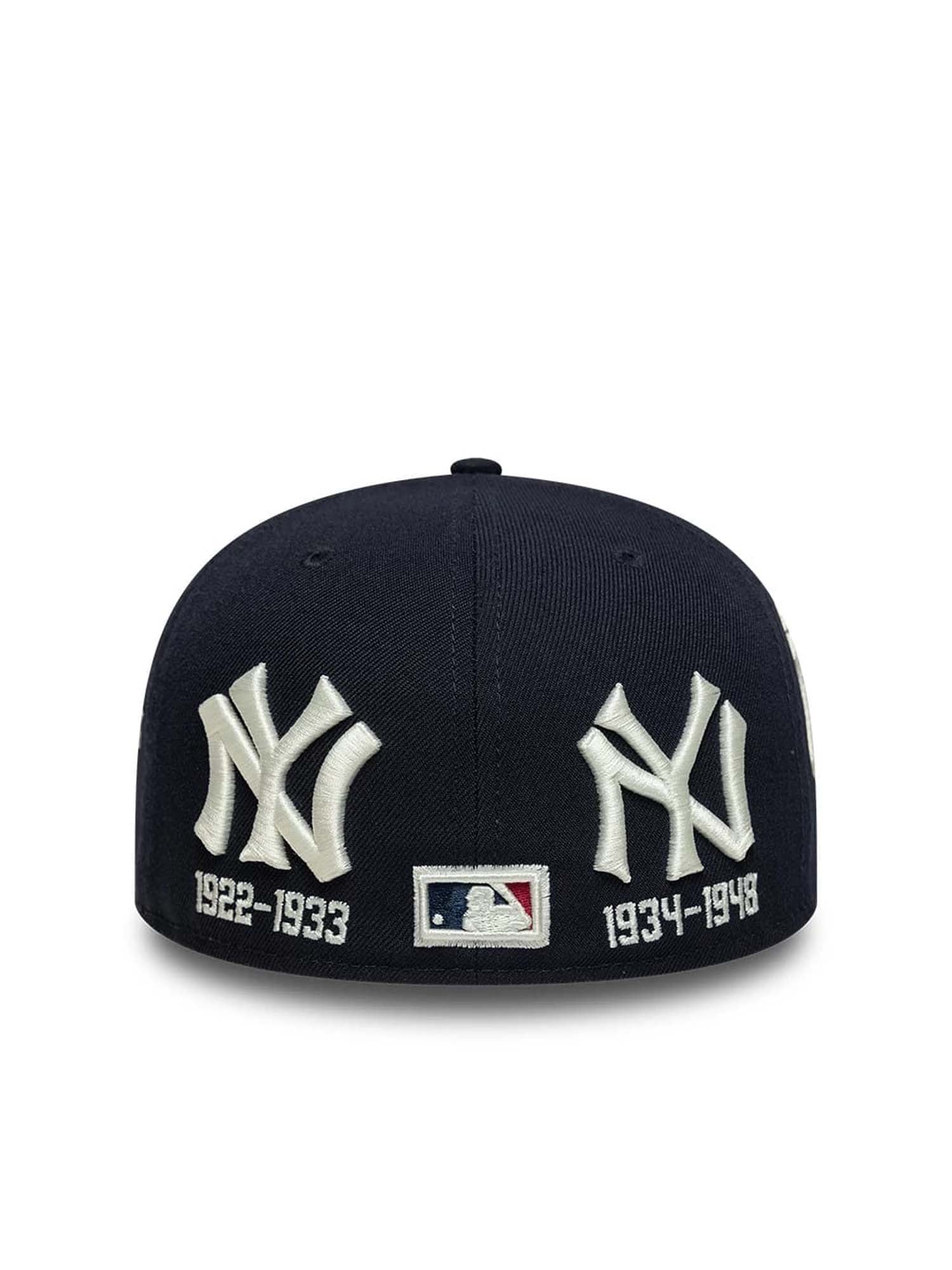 New Era Cappellino 59FIFTY Fitted Low Profile New York Yankees MLB Historic Blu