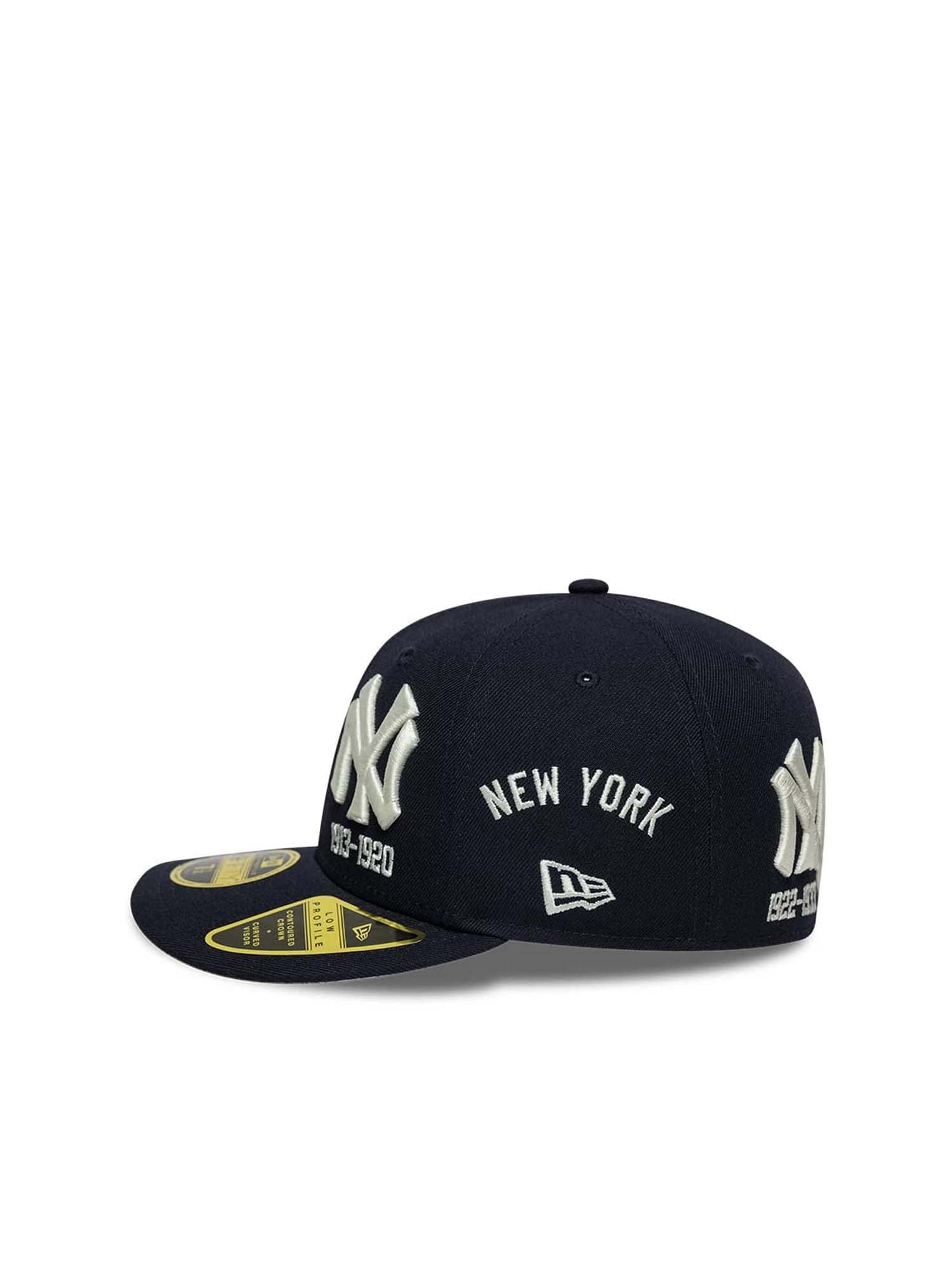 New Era Cappellino 59FIFTY Fitted Low Profile New York Yankees MLB Historic Blu