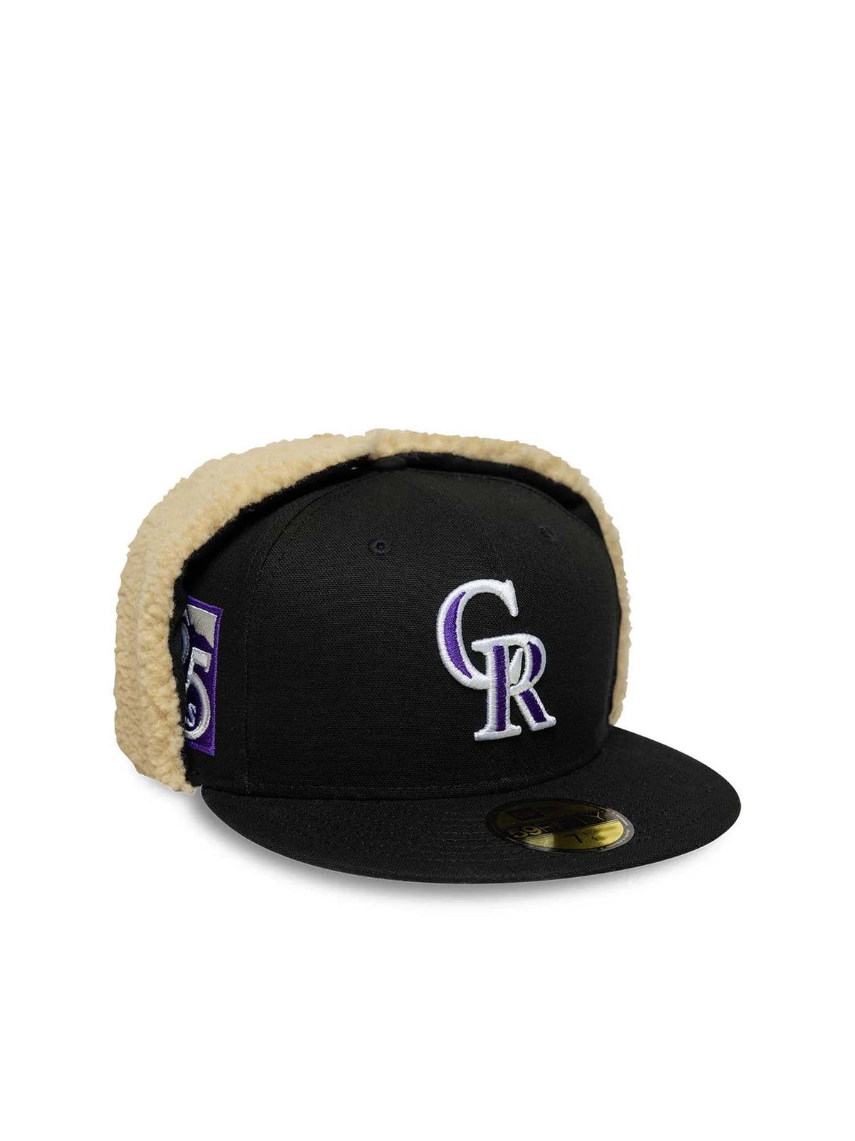 New Era Cappellino 59FIFTY Fitted Dogear Colorado Rockies MLB World Series Nero