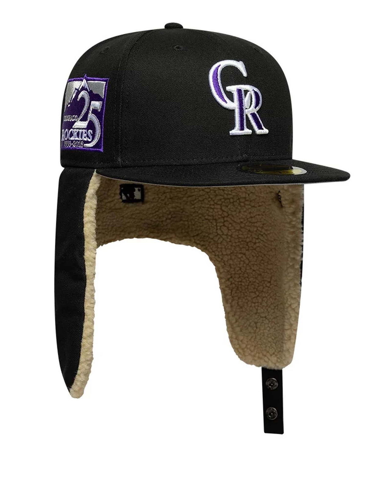 New Era Cappellino 59FIFTY Fitted Dogear Colorado Rockies MLB World Series Nero