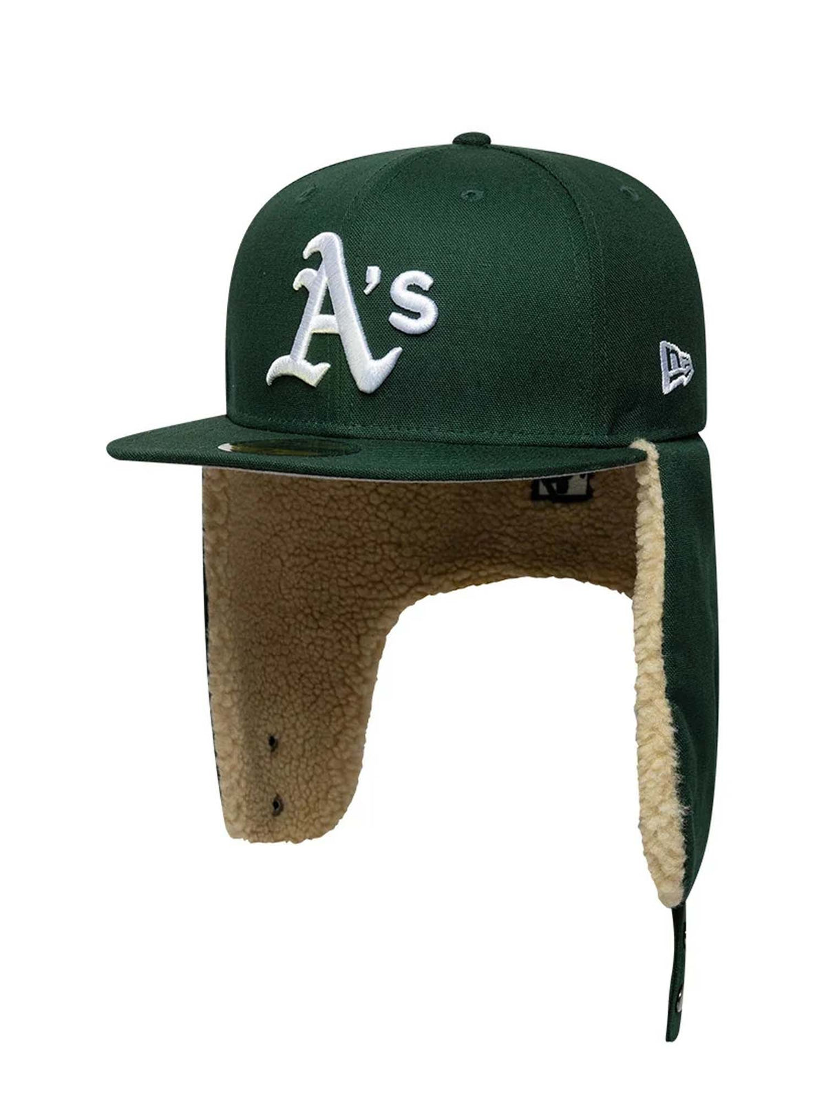 New Era Cappellino 59FIFTY Fitted Dogear Athletics MLB World Series Verde