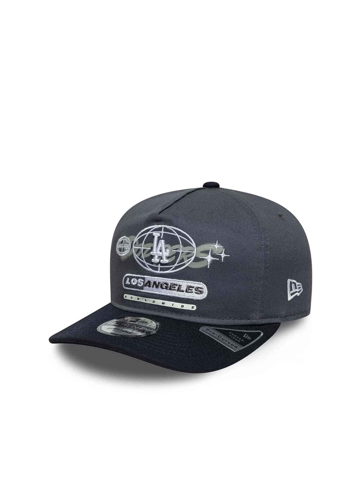 New Era Cappellino 19TWENTY LA Dodgers MLB Graphic Grigio