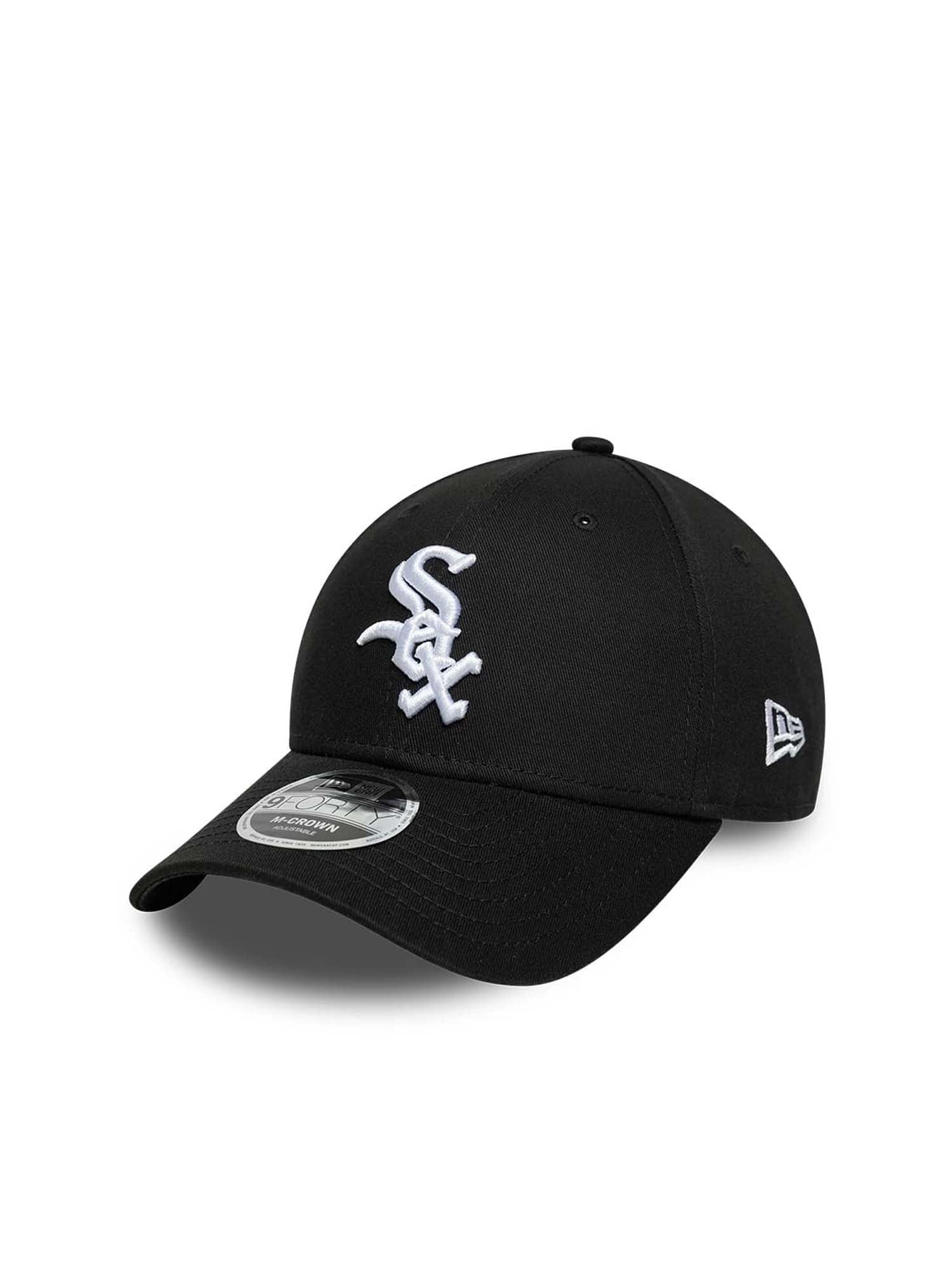 New Era Cappellino 9FORTY M-Crown Chicago White Sox MLB Side Script Nero