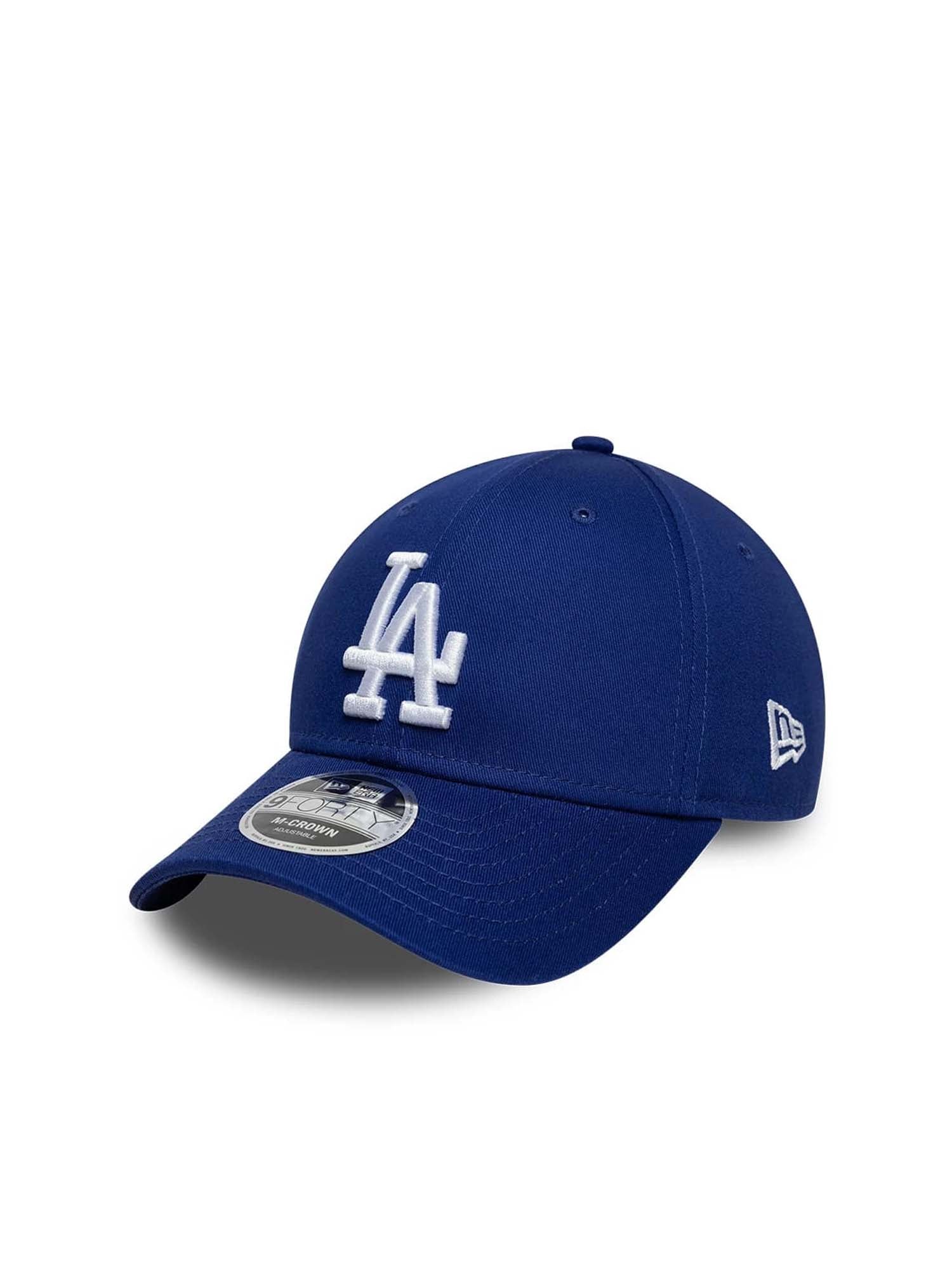 New Era Cappellino 9FORTY M-Crown LA Dodgers MLB Side Script Blu