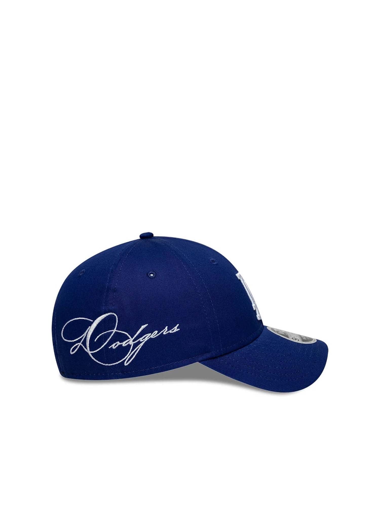 New Era Cappellino 9FORTY M-Crown LA Dodgers MLB Side Script Blu