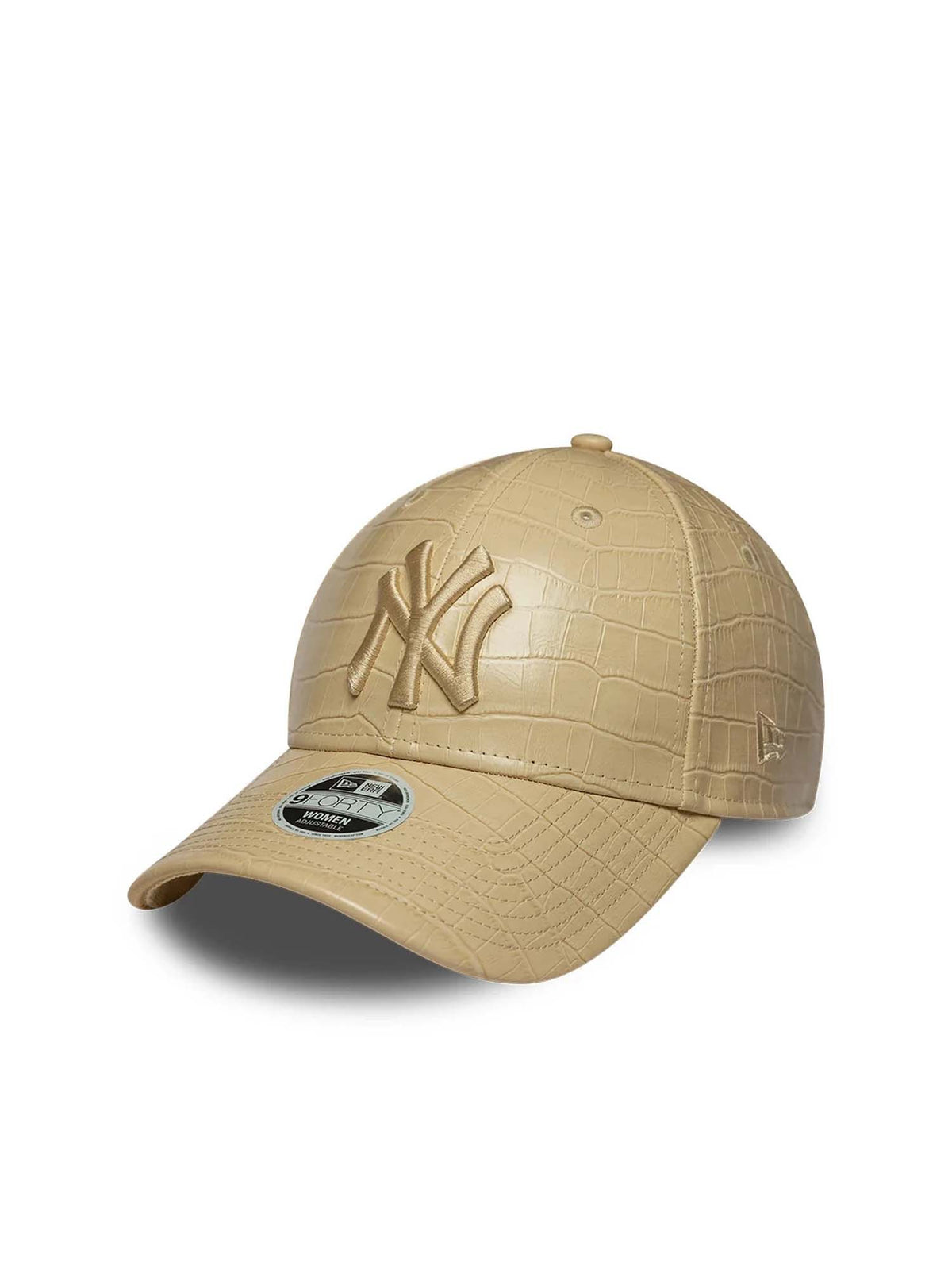 New Era Cappellino 9FORTY New York Yankees MLB Pattern PU Beige