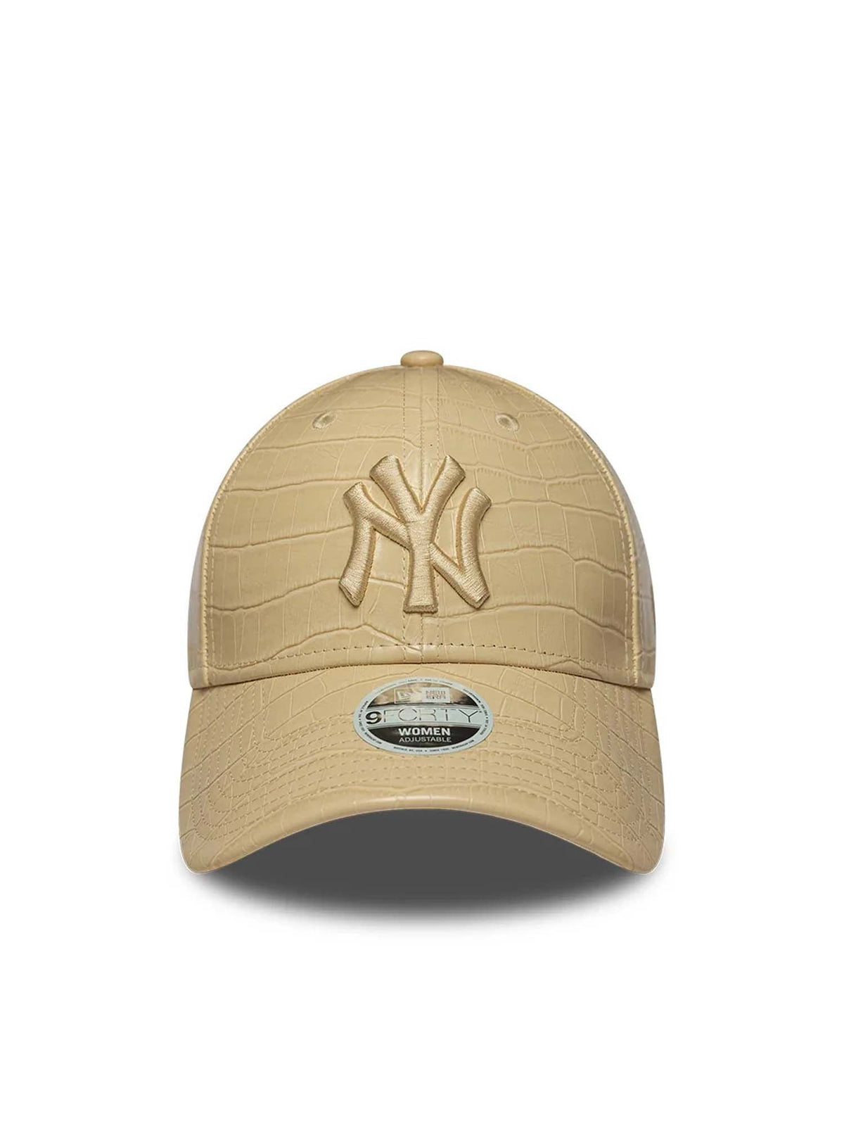 New Era Cappellino 9FORTY New York Yankees MLB Pattern PU Beige