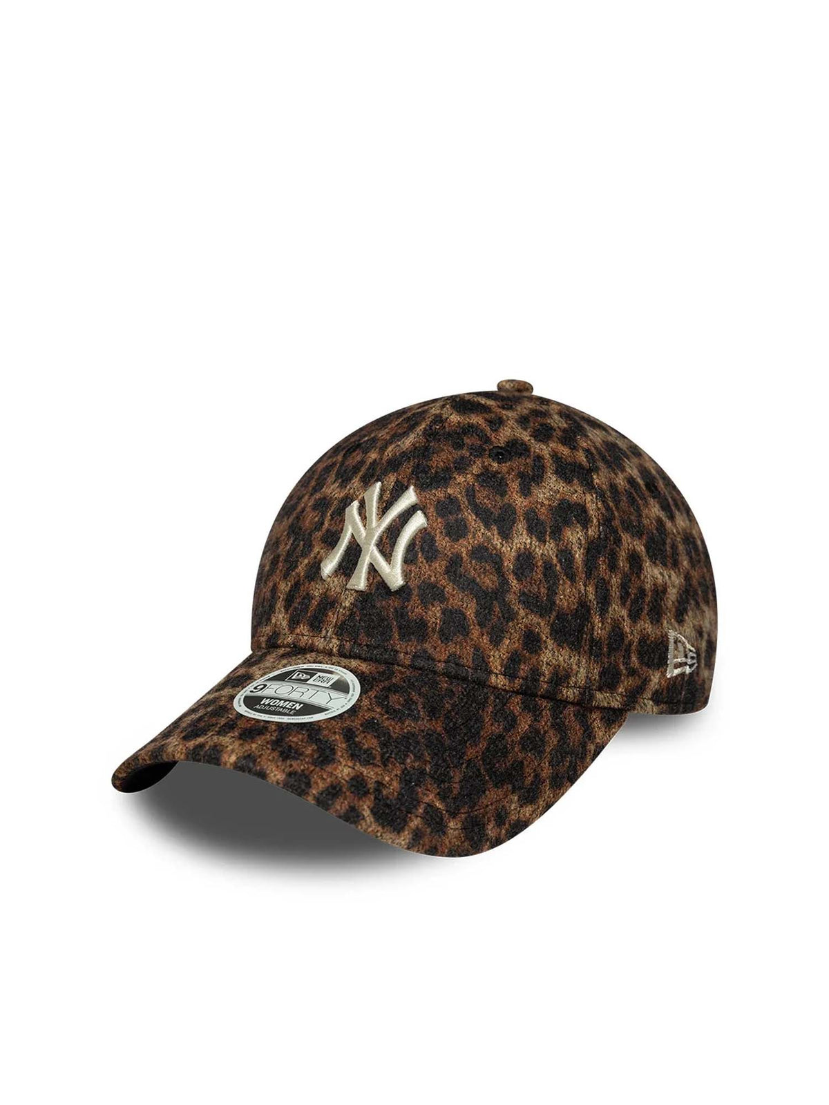 New Era Cappellino 9FORTY New York Yankees MLB Cosy Leopard Animalier