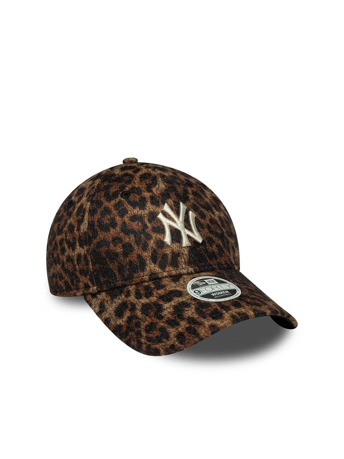New Era Cappellino 9FORTY New York Yankees MLB Cosy Leopard Animalier