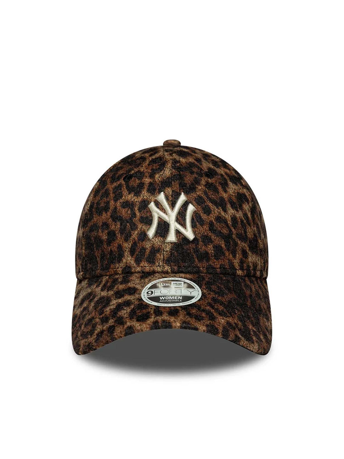 New Era Cappellino 9FORTY New York Yankees MLB Cosy Leopard Animalier