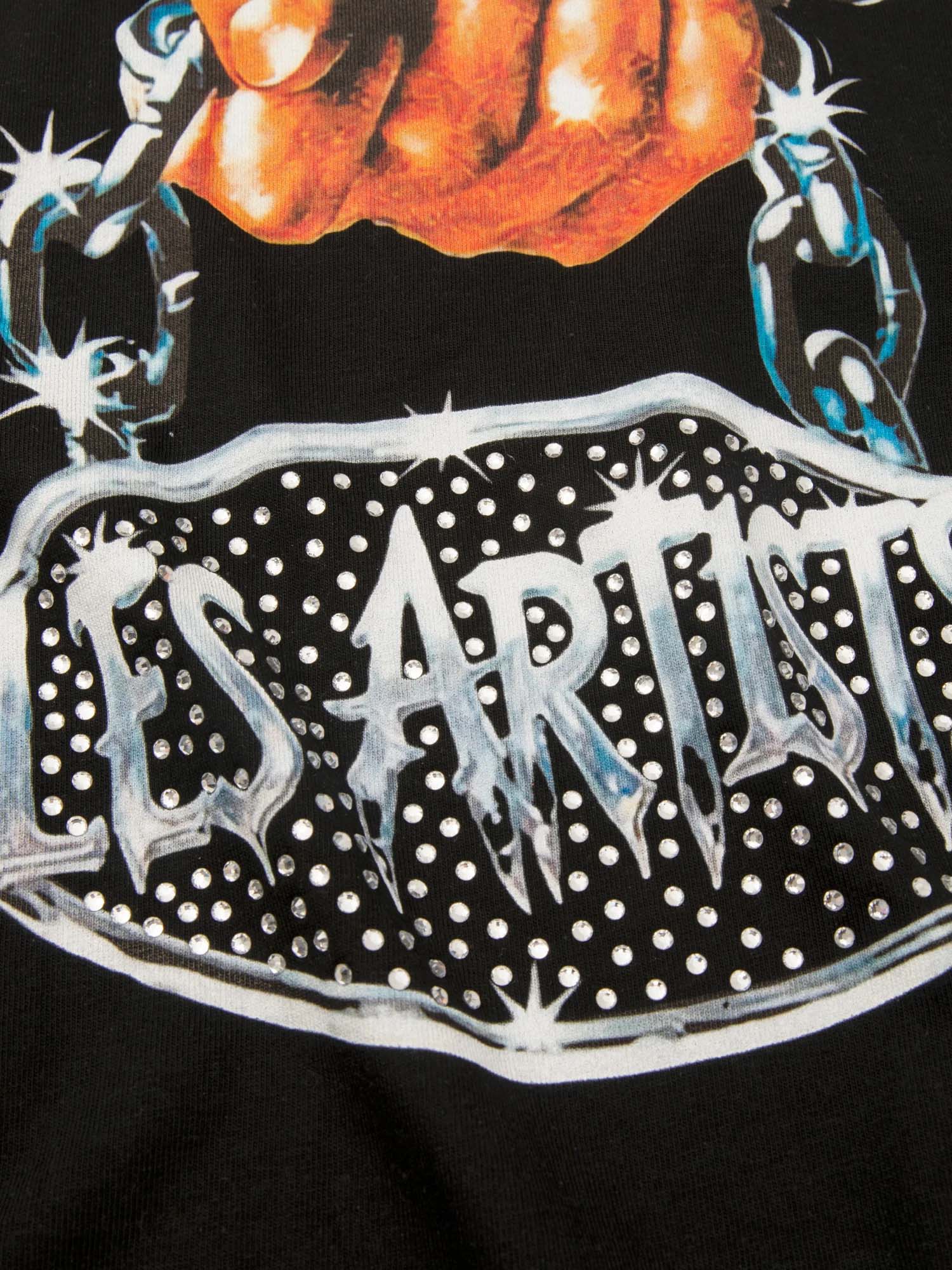 Les (art)ists T-shirt “Les Artists Chain” Nero