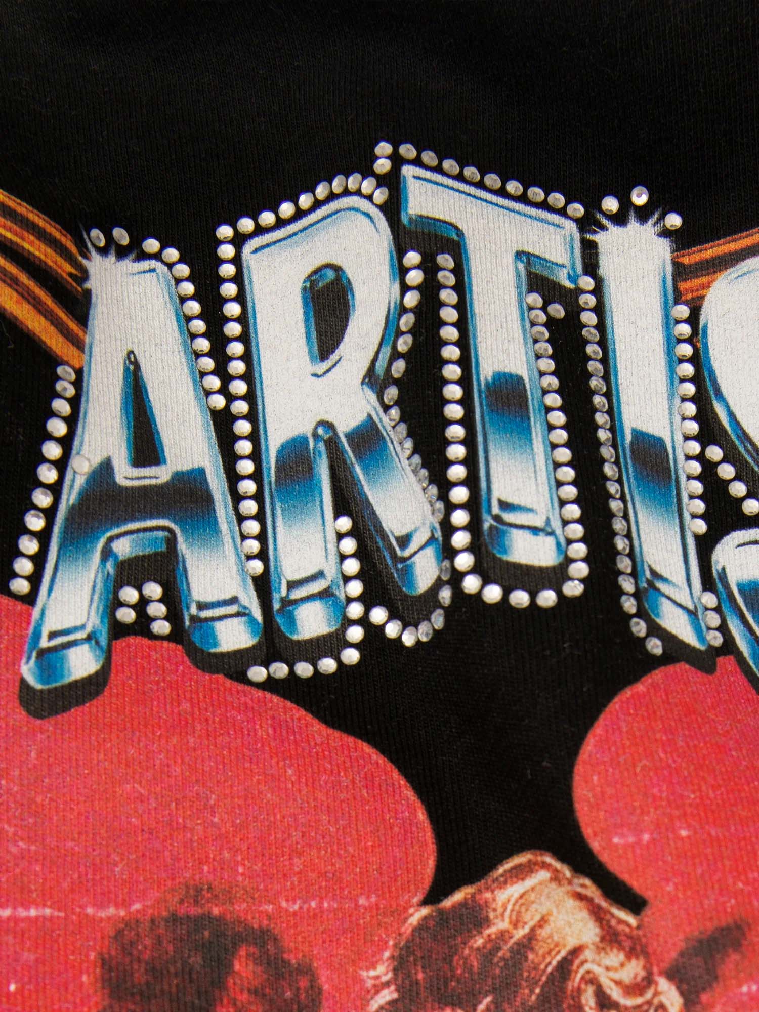 Les (art)ists T-shirt “Les Artists Talent” Nero