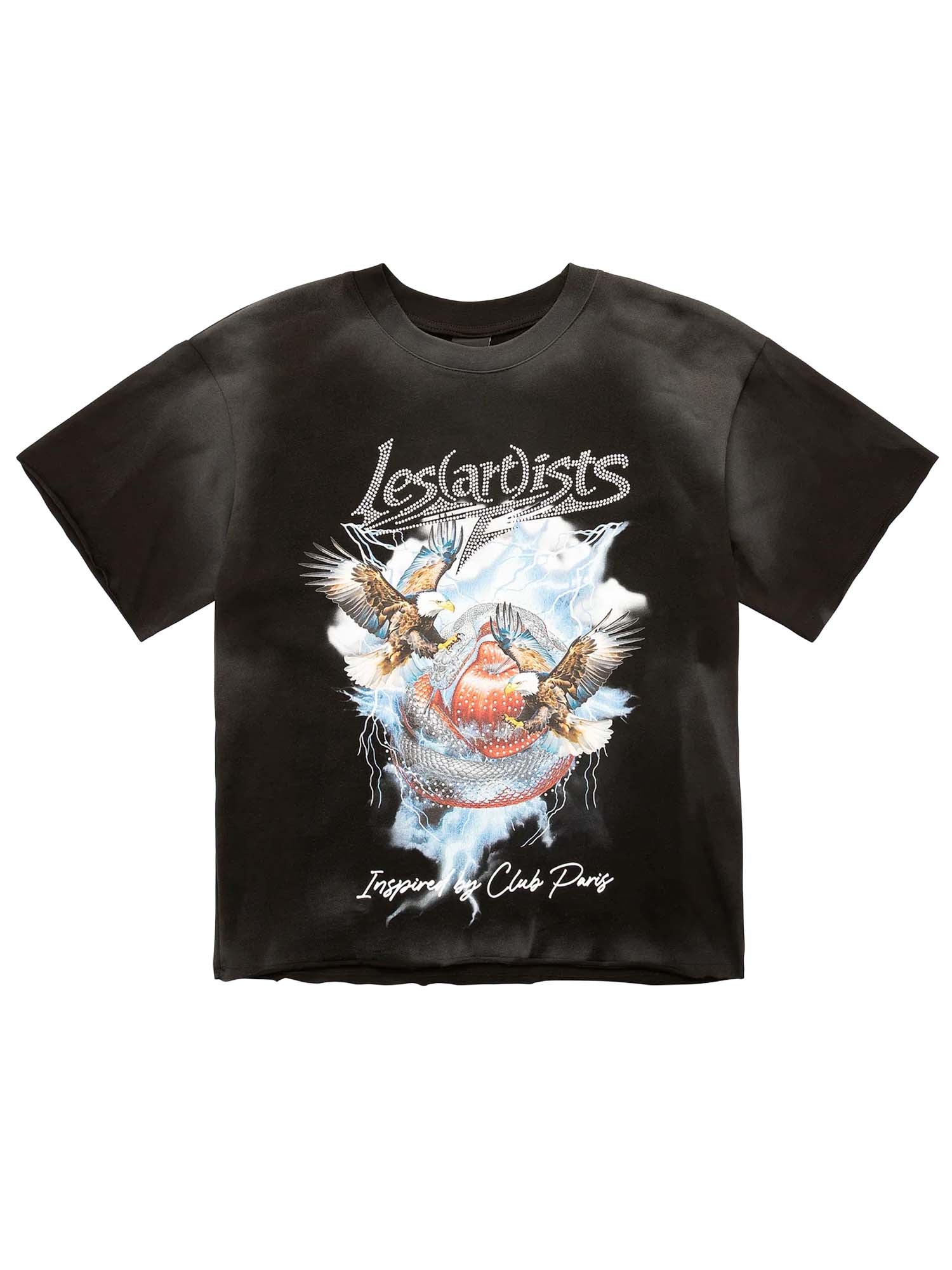 Les (art)ists T-shirt “Les Artists Eagles” Nero
