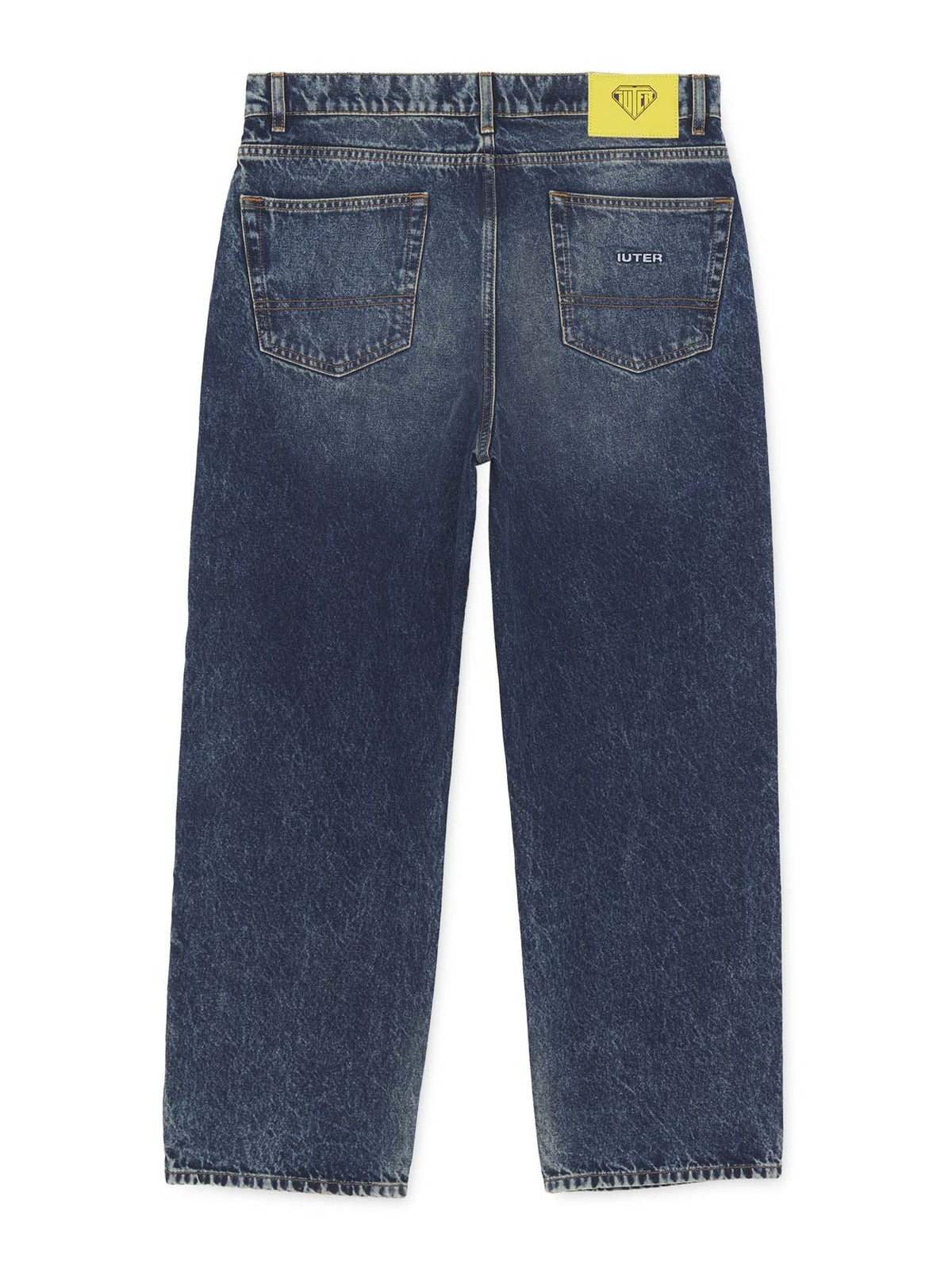 Iuter Baggy Denim Pants Blu