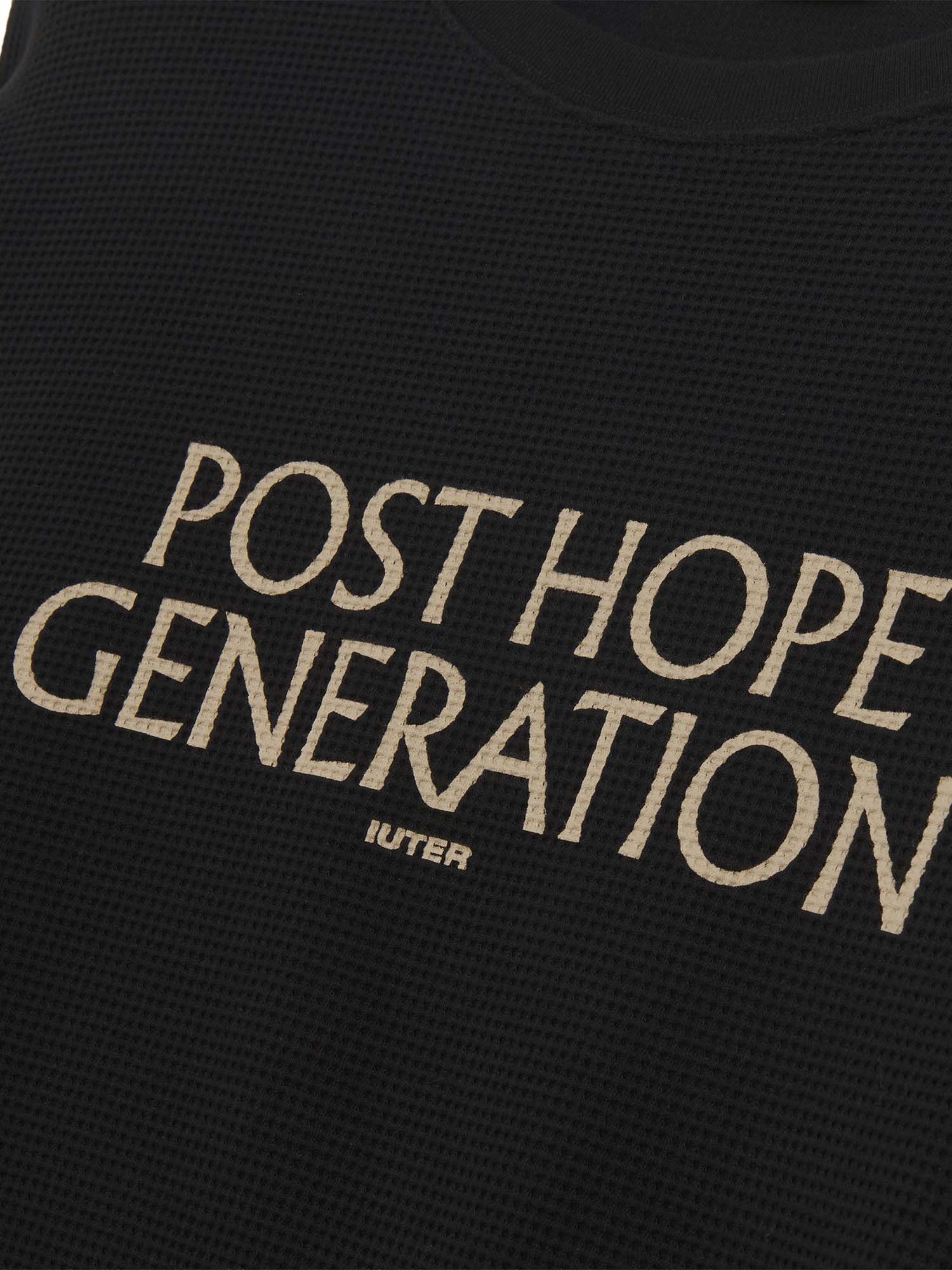 Iuter Hope Double Sleeve LS Tee Nero