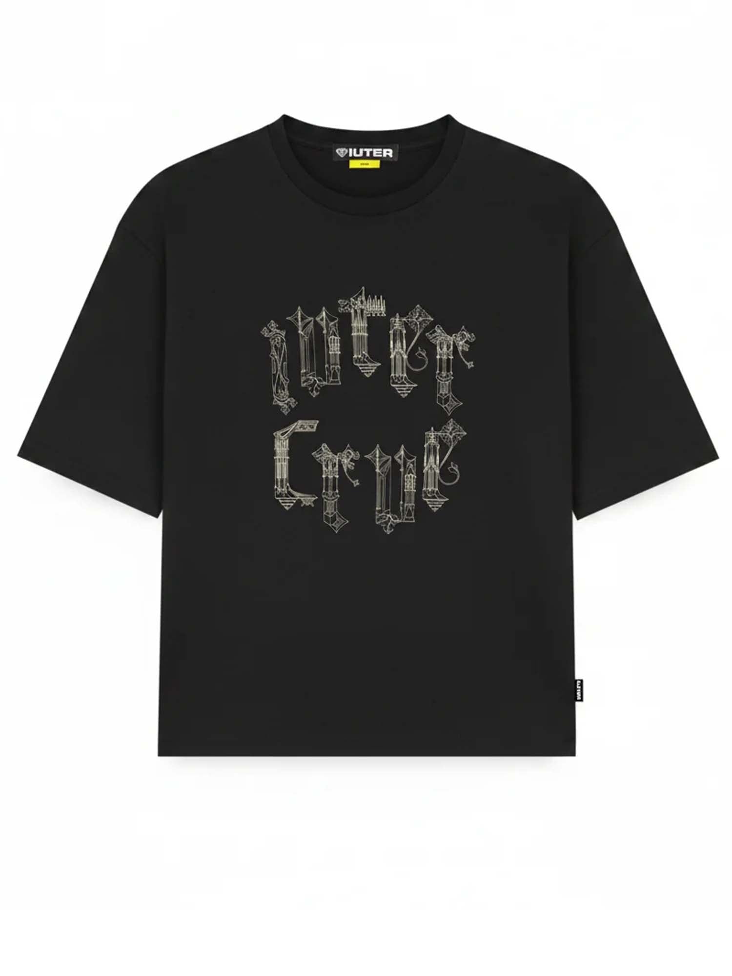 Iuter Monumental Tee Nero