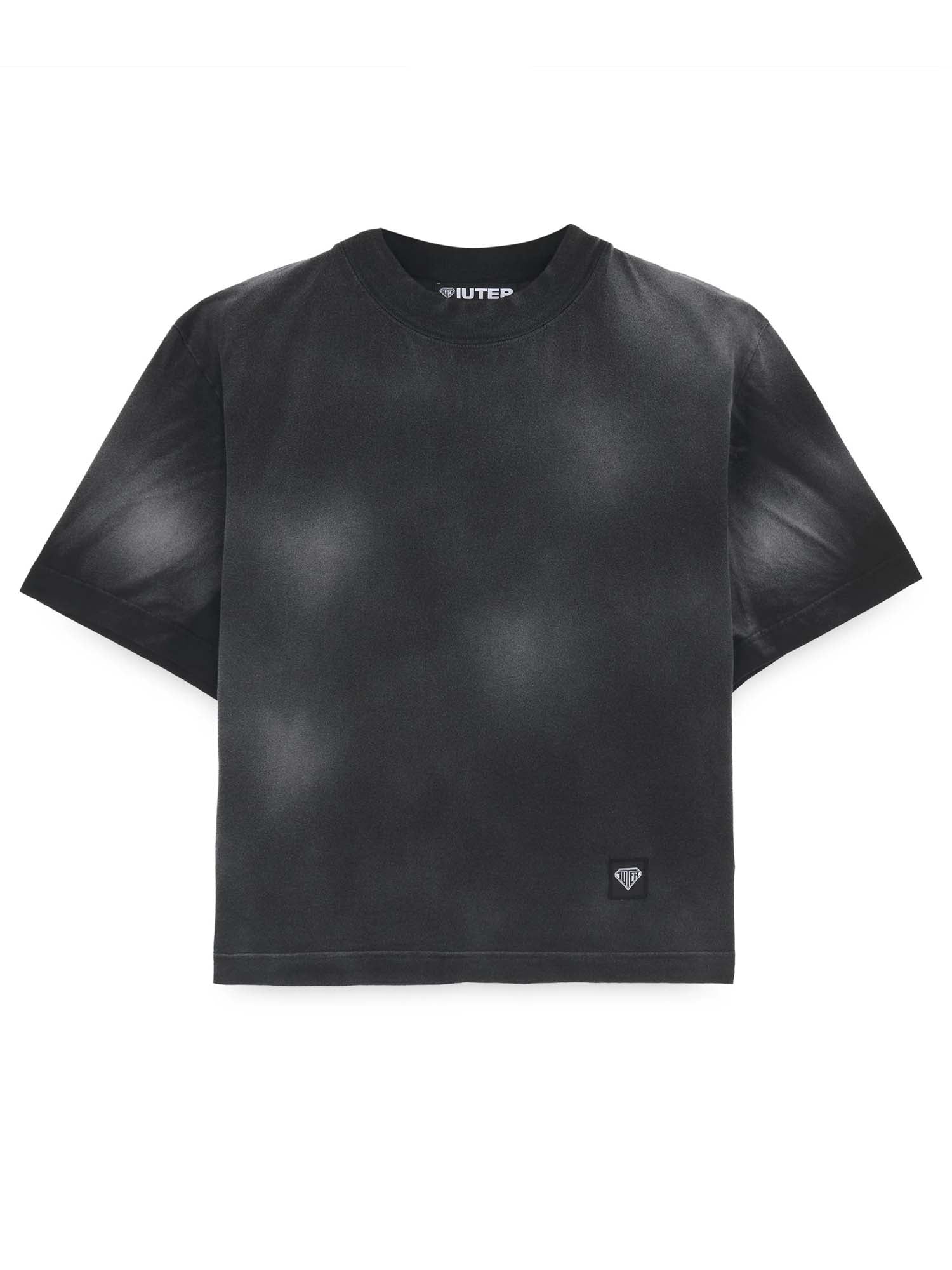 Iuter T-Shirts Label Marble Tee Nero