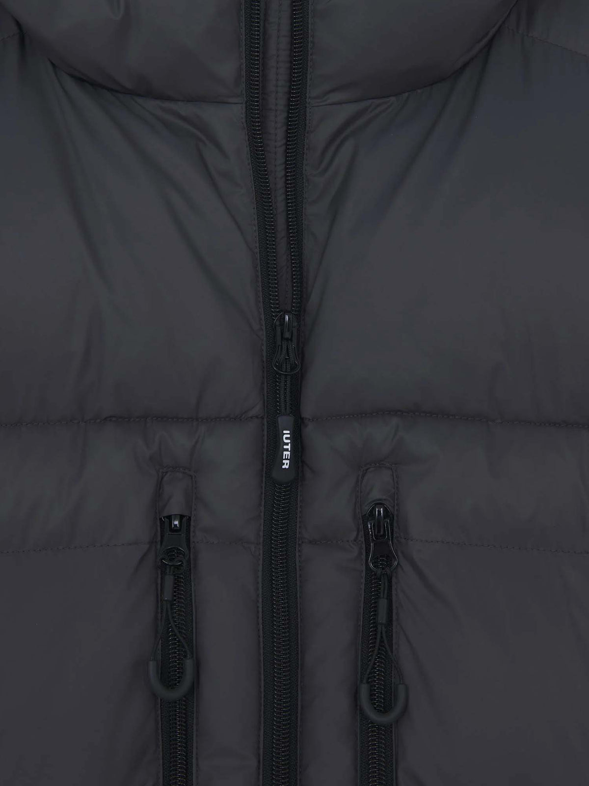 Iuter Storm Puff Jacket Hunter Grigio