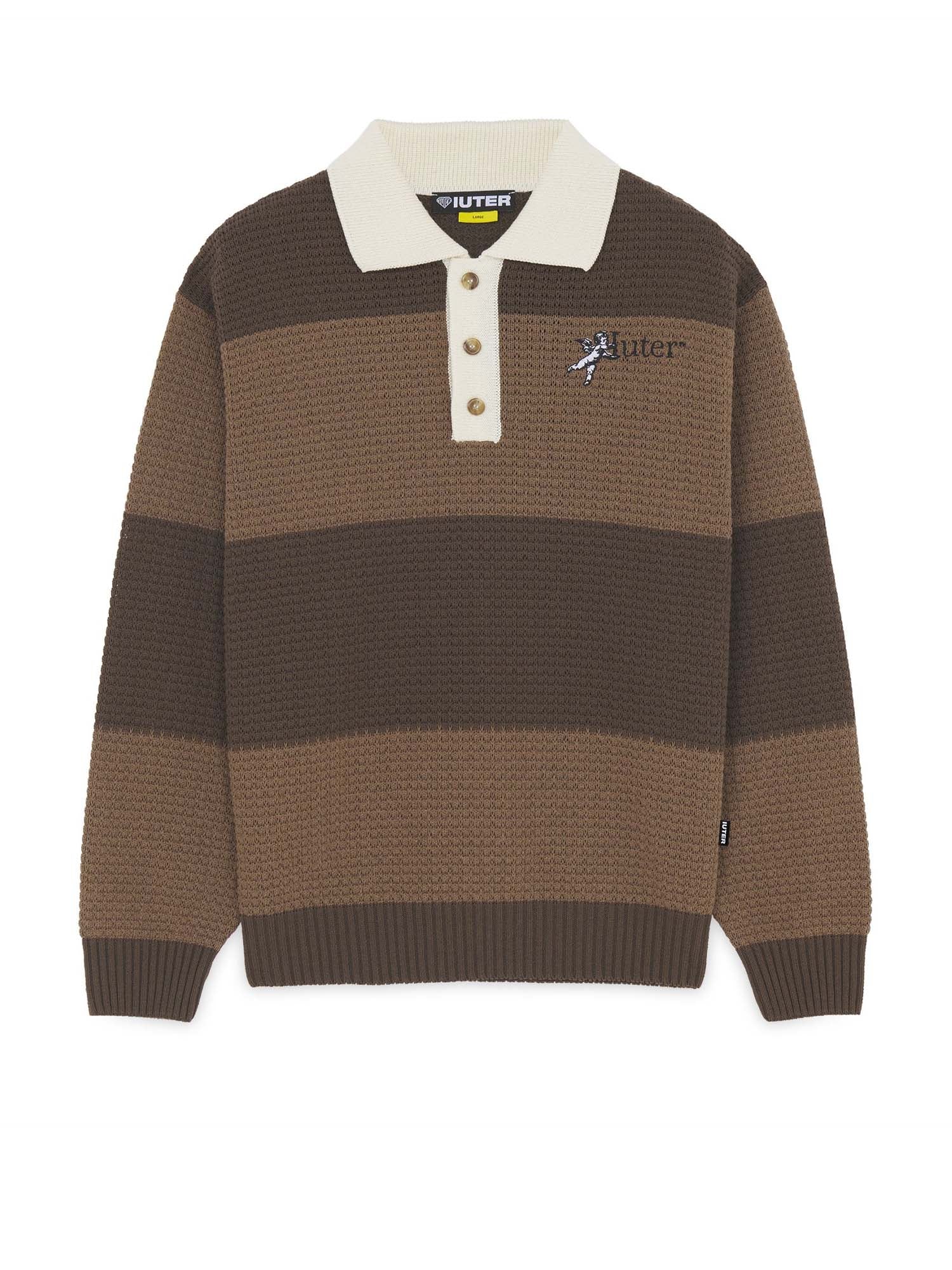 Souls Knit Long-Sleeve Polo