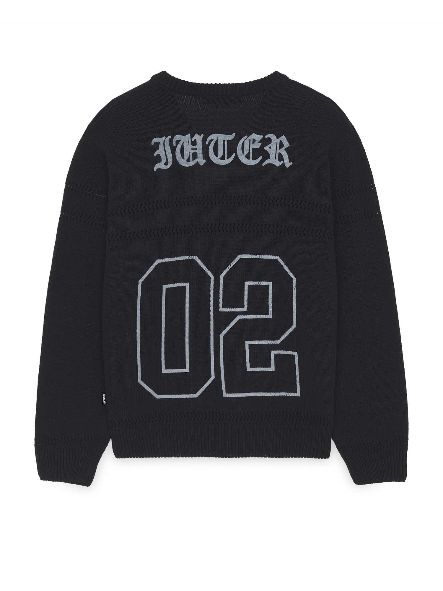 Iuter Maglione Stars Football Sweater Nero