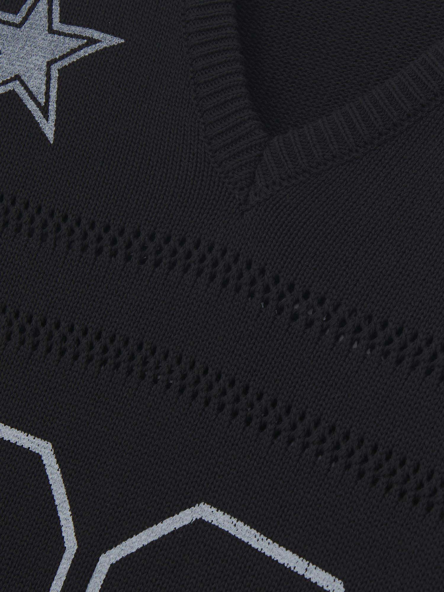 Iuter Maglione Stars Football Sweater Nero