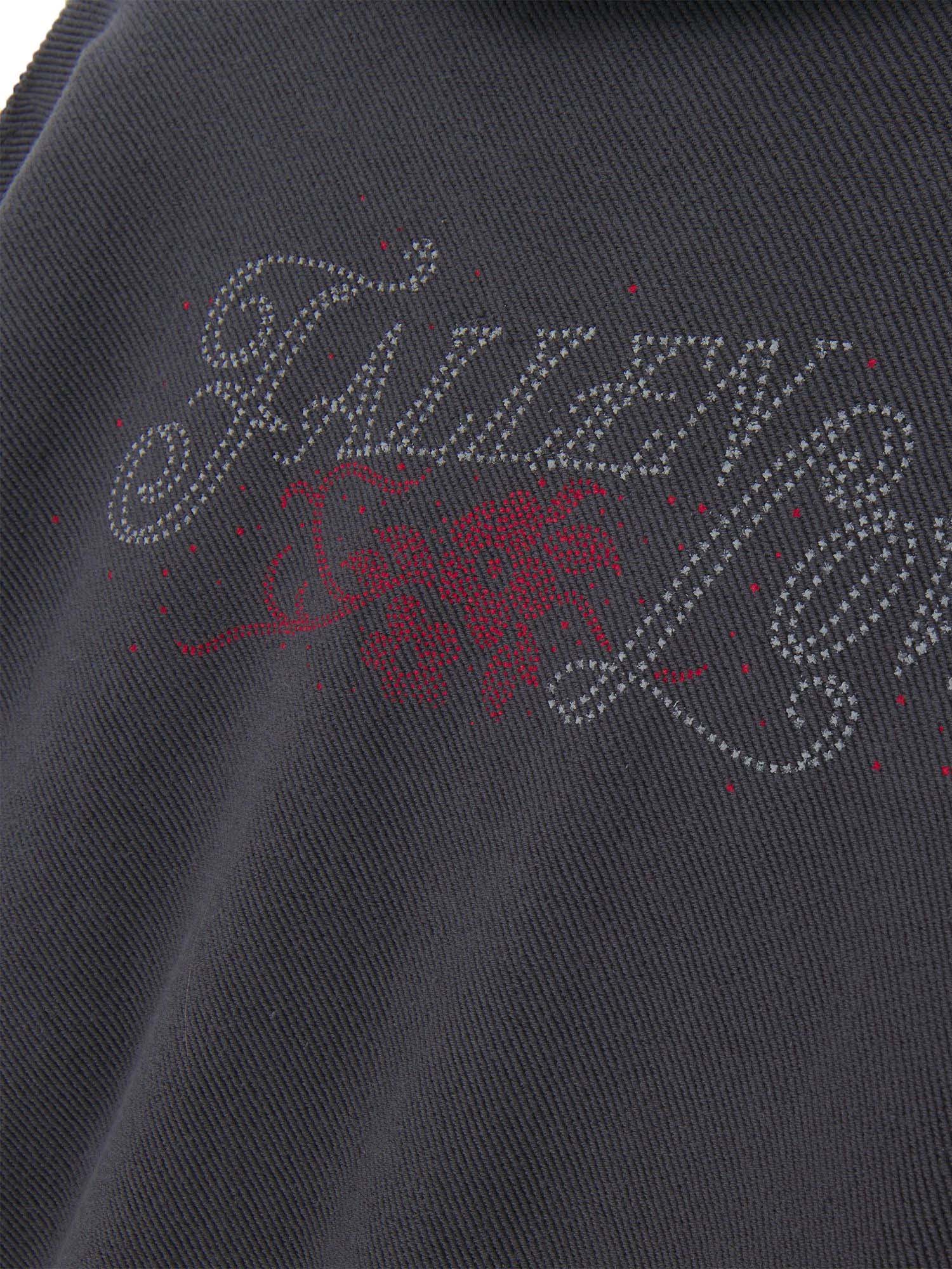 Iuter Felpa Fallen Love Reverse Grigio
