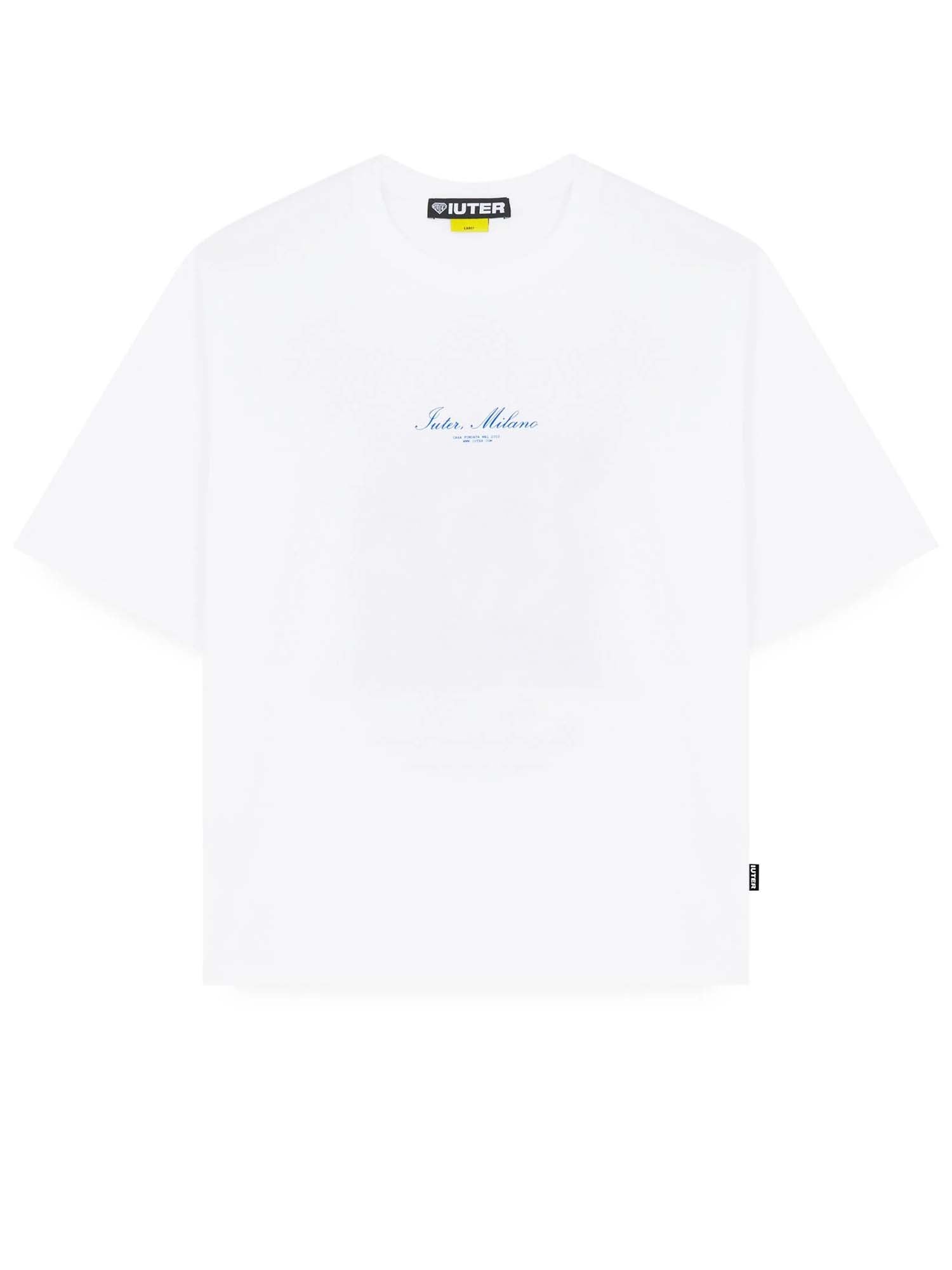 Iuter T-Shirt Tune Bianco