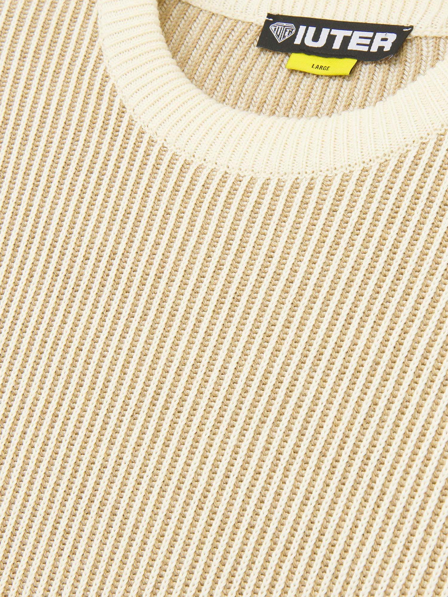 Iuter Maglione Tribal Bianco