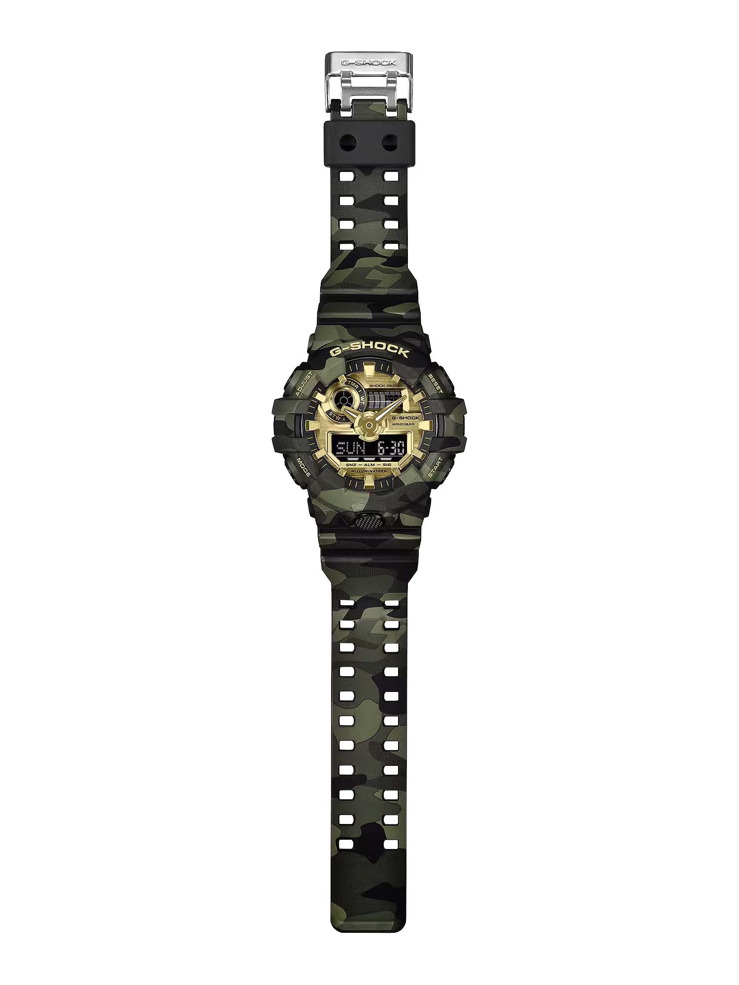 Casio Orologio GA-700CMG-3A Camouflage