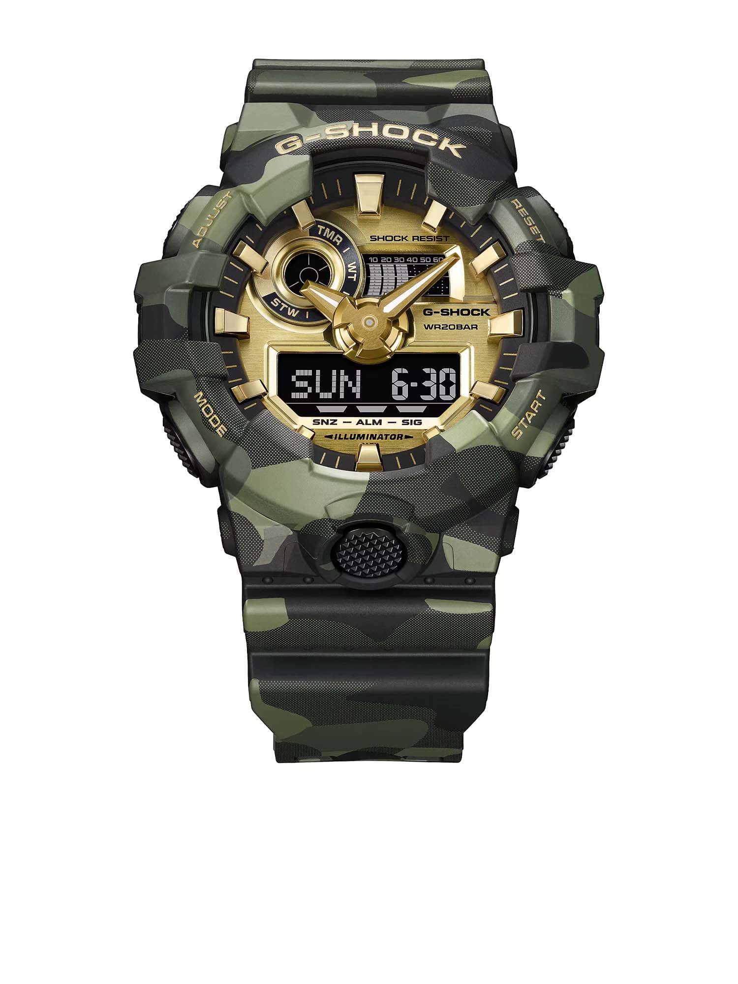 Casio Orologio GA-700CMG-3A Camouflage