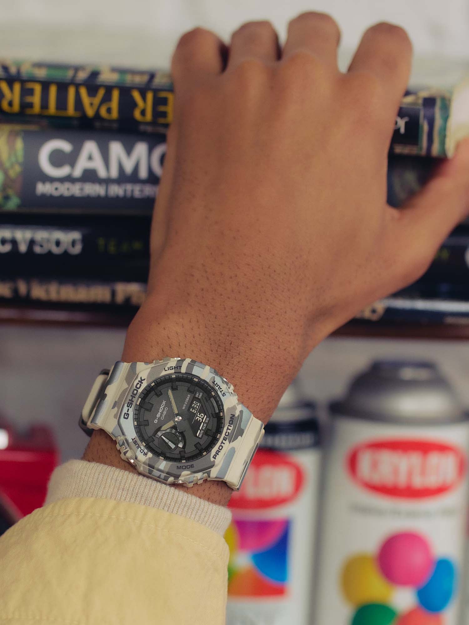 Casio Orologio GA-2100CM-5A Camouflage