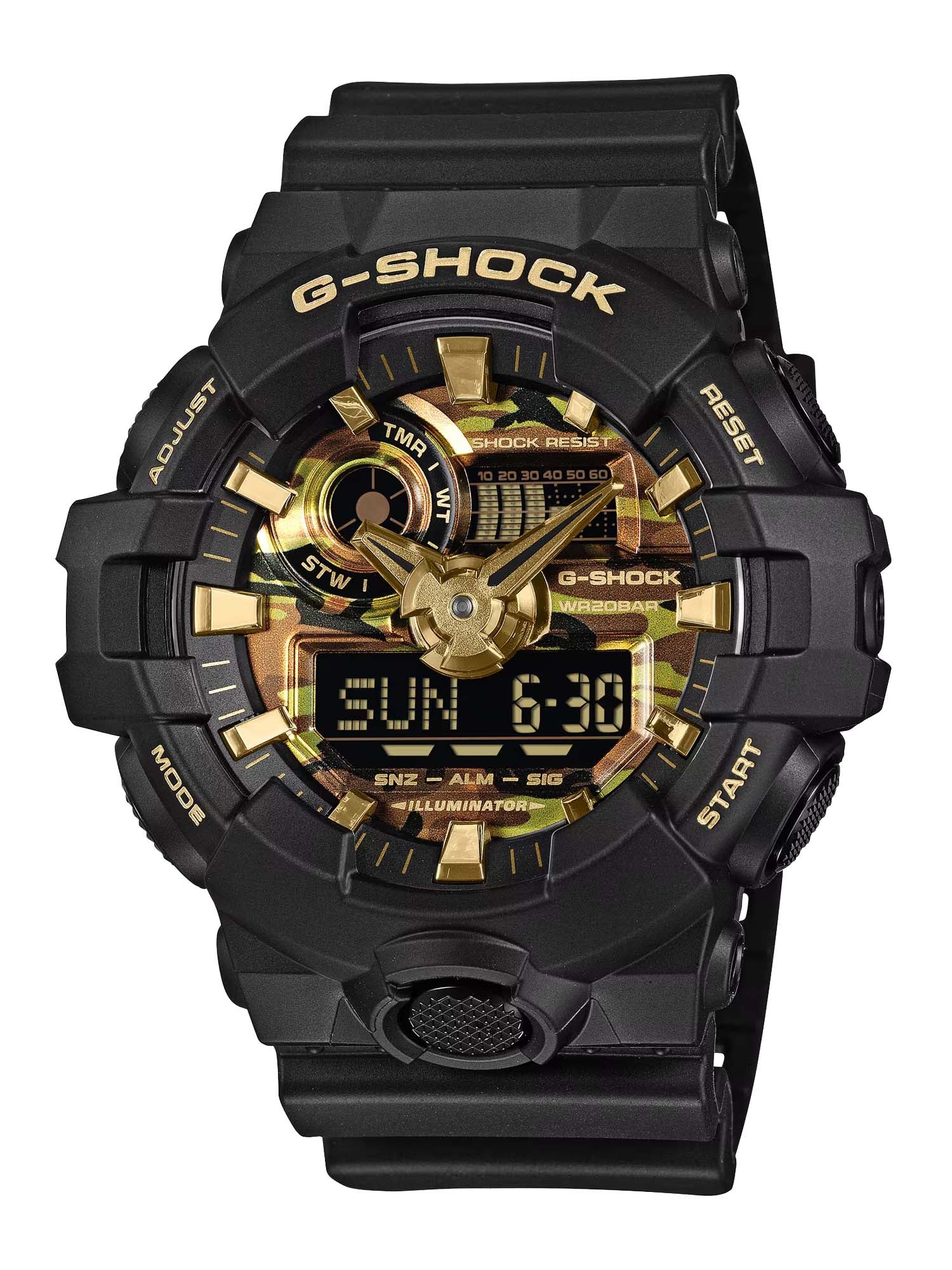 Casio Orologio GA-700CMG-3A Nero