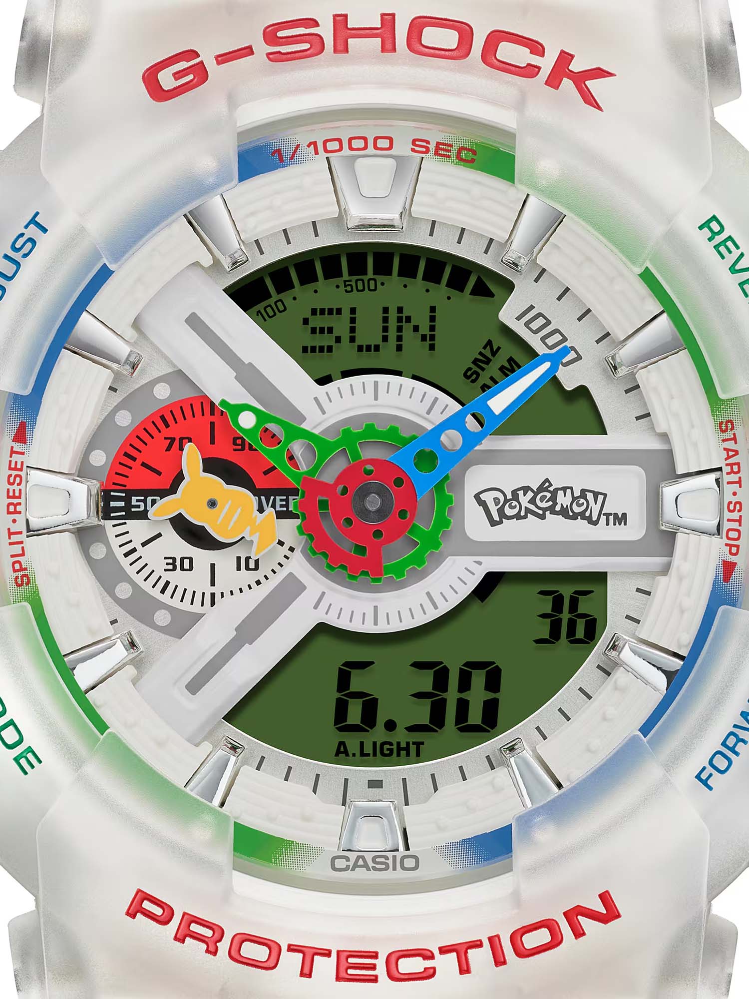 Casio Orologio G-SHOCK x Pokémon GA-110PKM Bianco