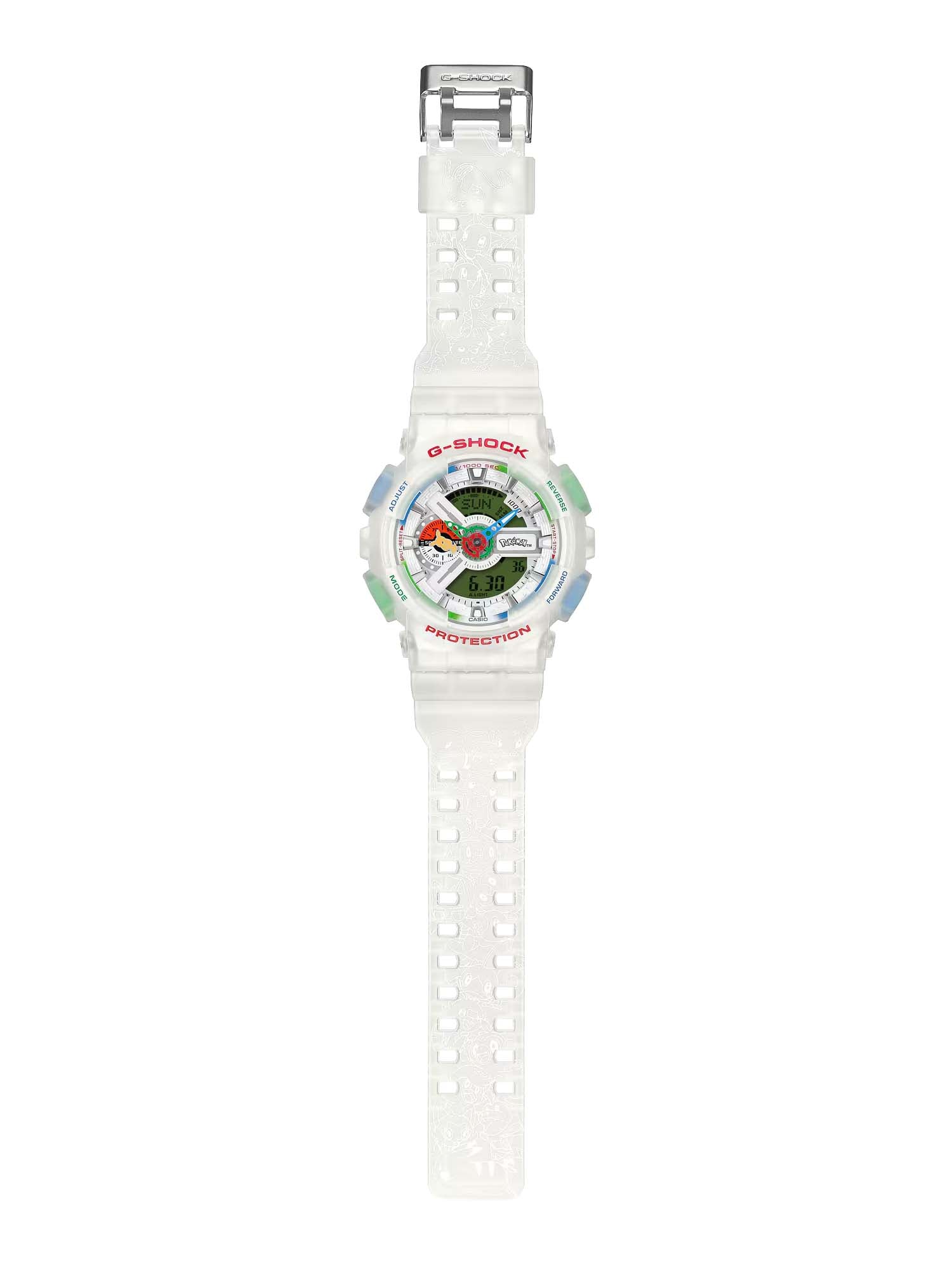 Casio Orologio G-SHOCK x Pokémon GA-110PKM Bianco