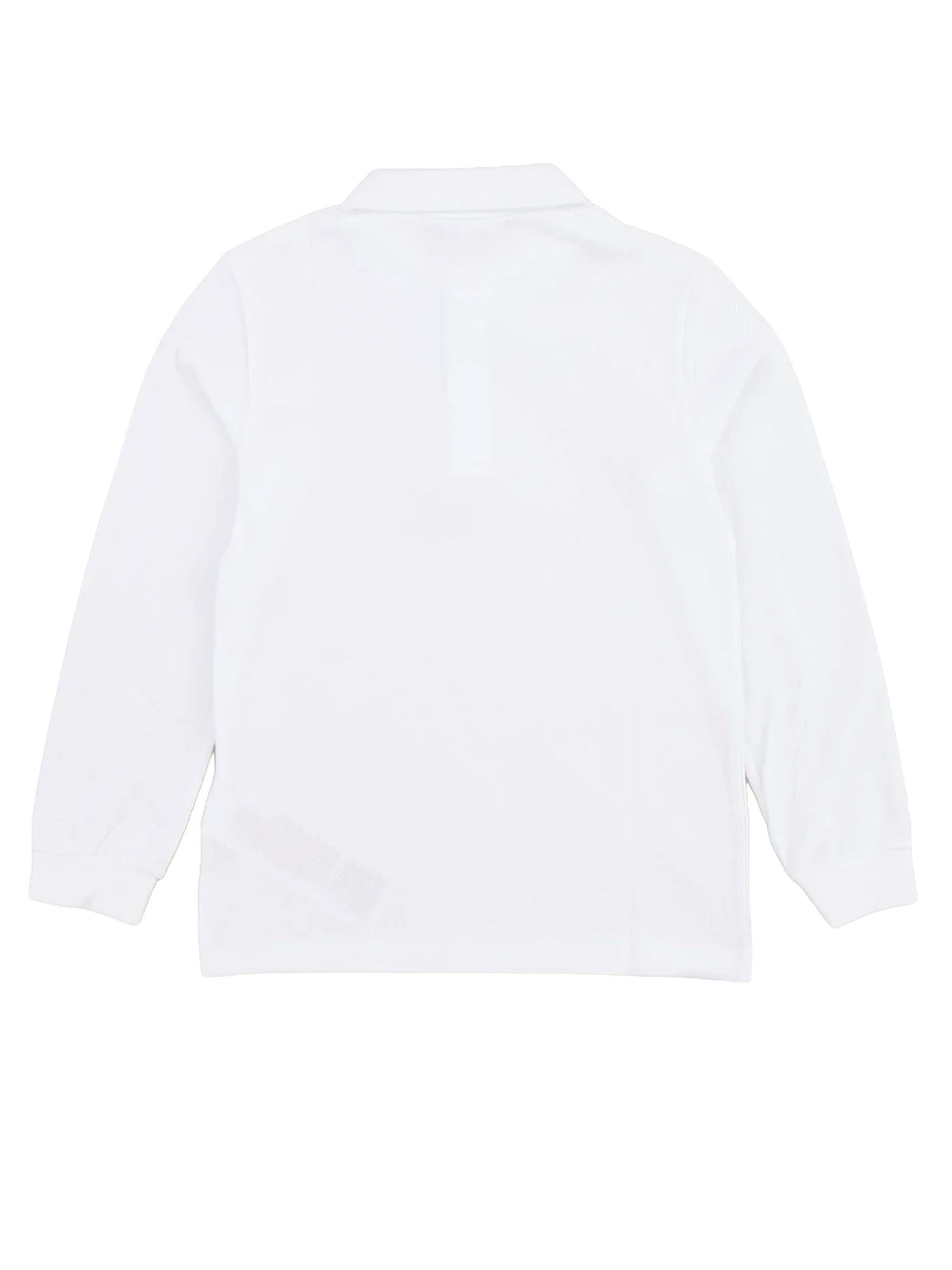 Lacoste Ls Piquè Polo Bambino Bianco