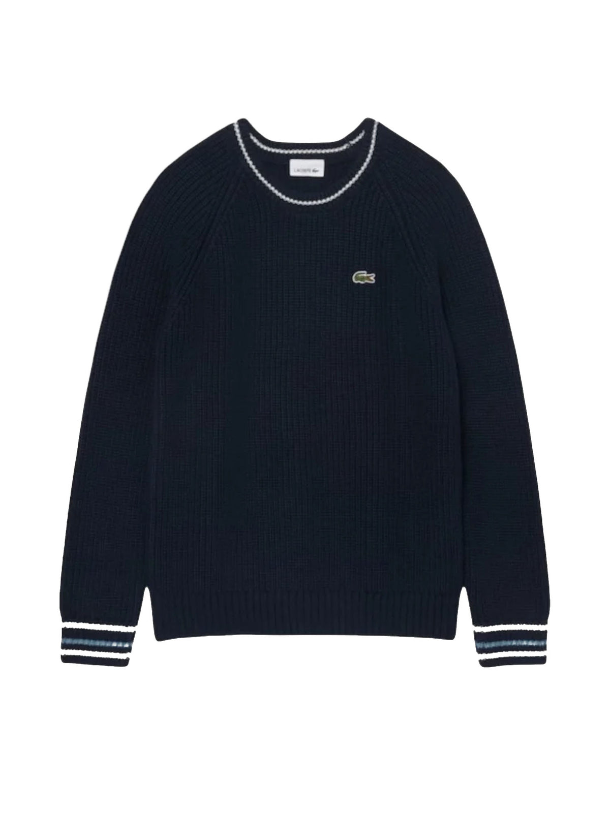 Lacoste Chunky Knit Core Bambino Blu