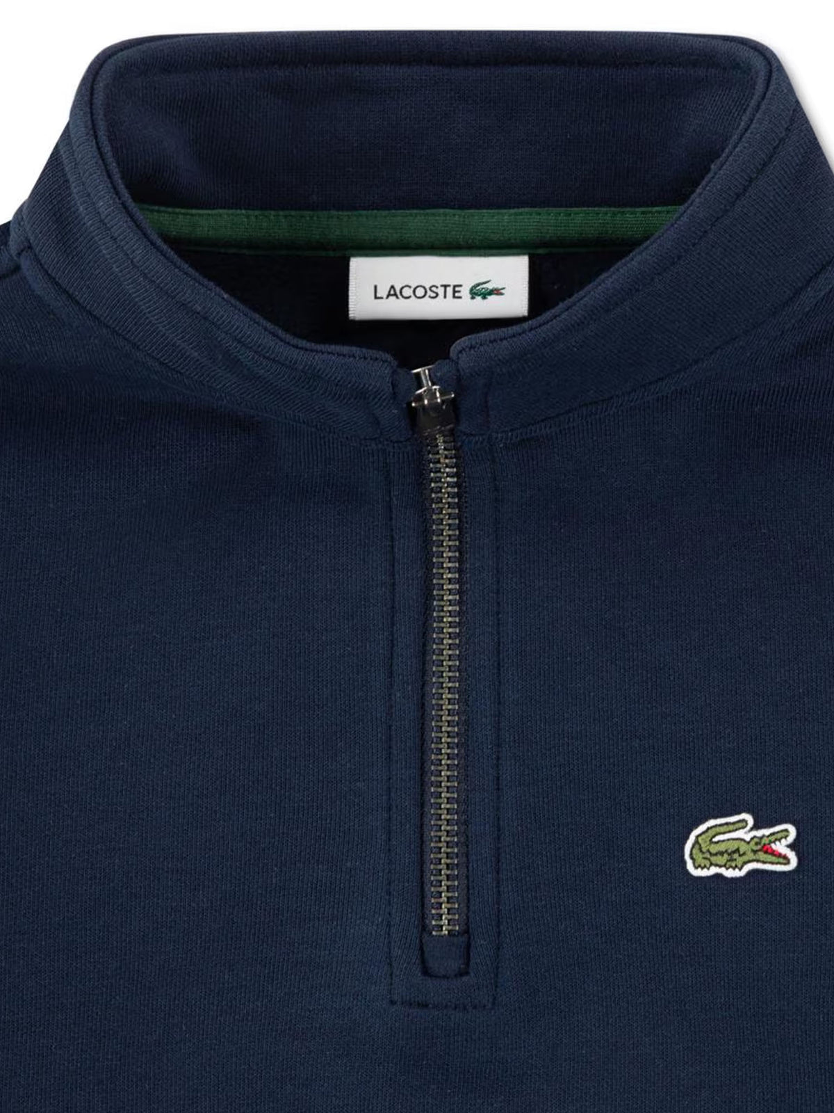 Lacoste Core Fleece Bambino Blu