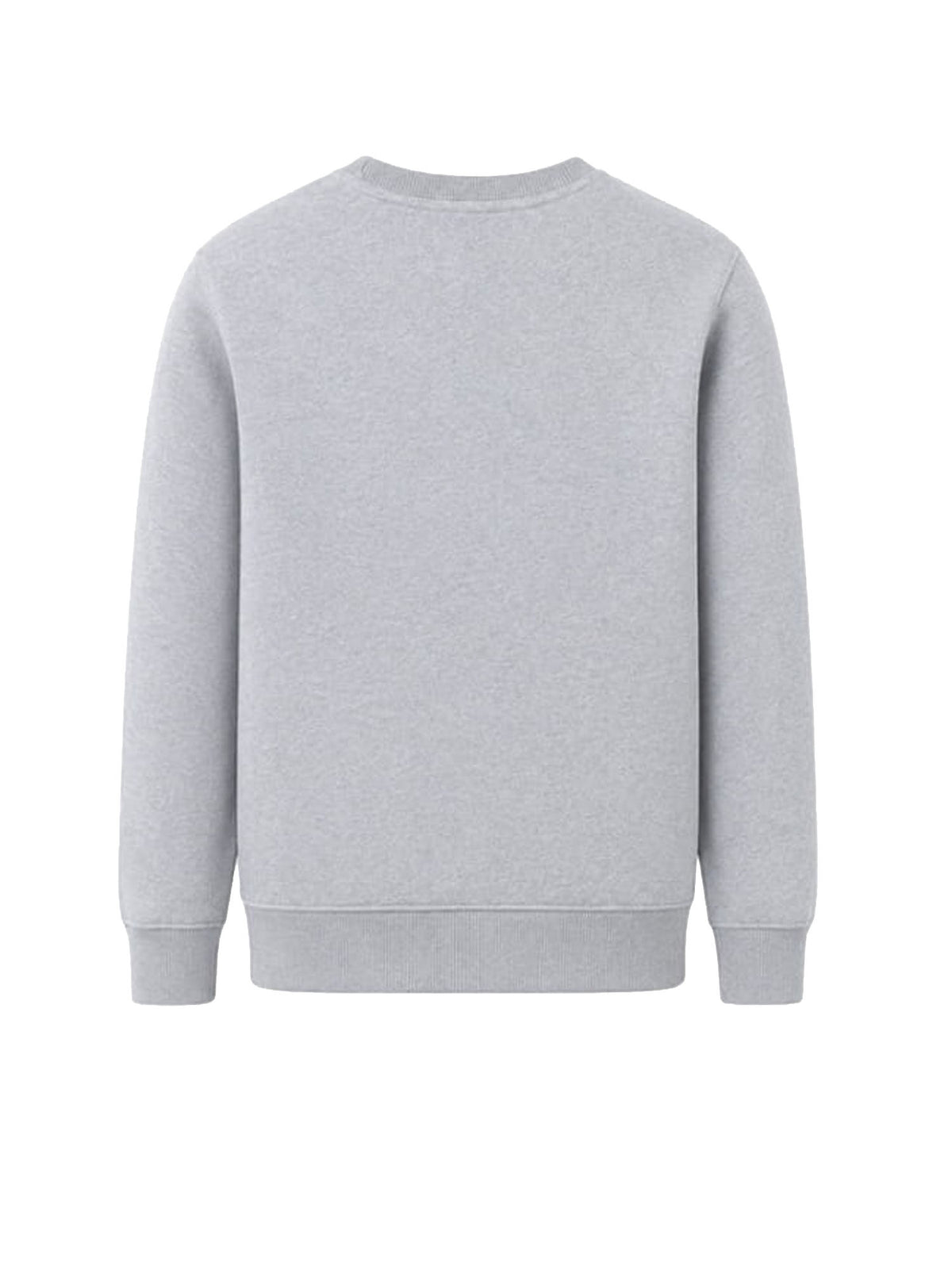 Lacoste Felpa in cotone con maxi logo patch Bambino Grigio
