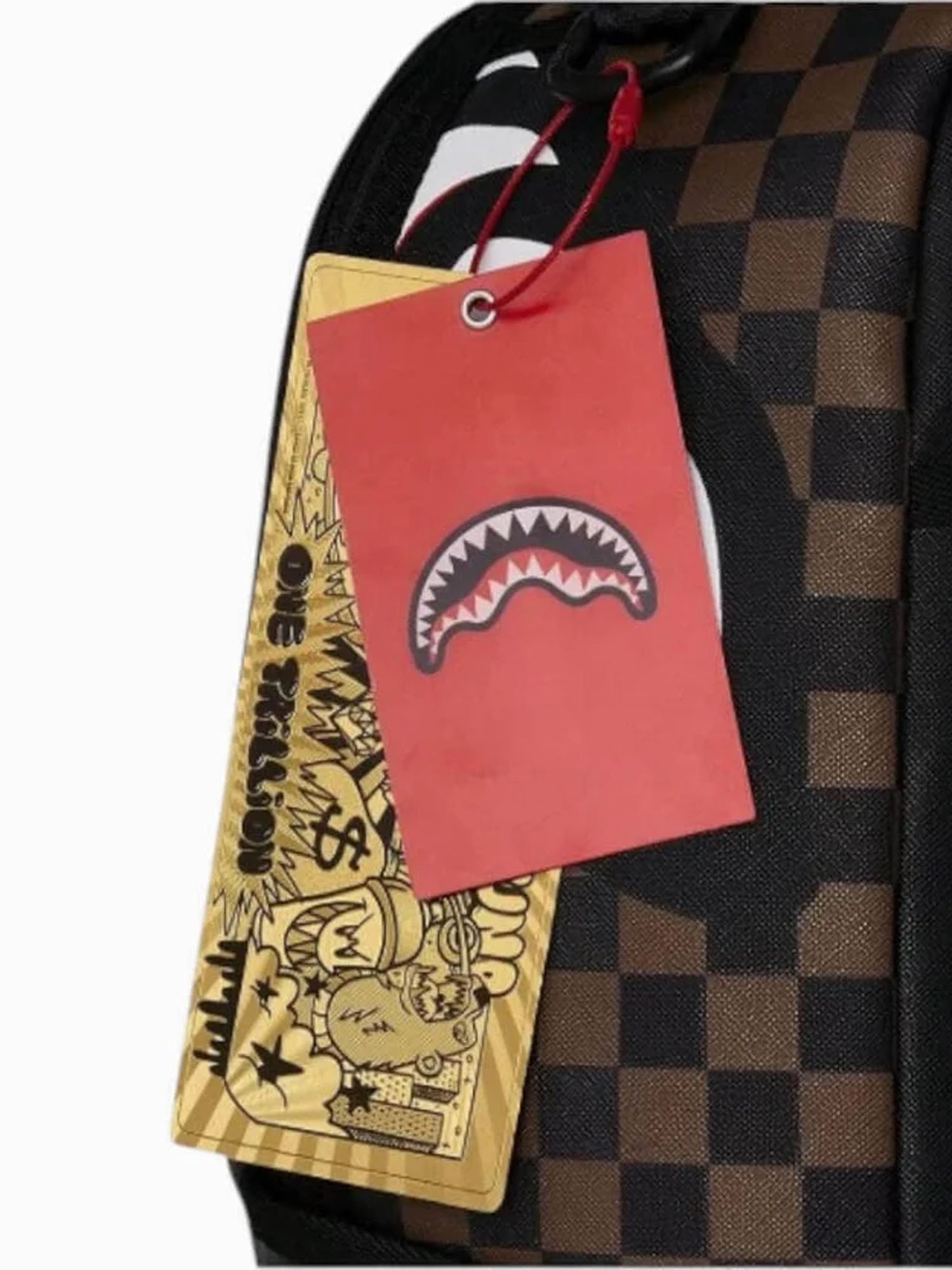 Sprayground Sharks In Paris Factory Error Nero