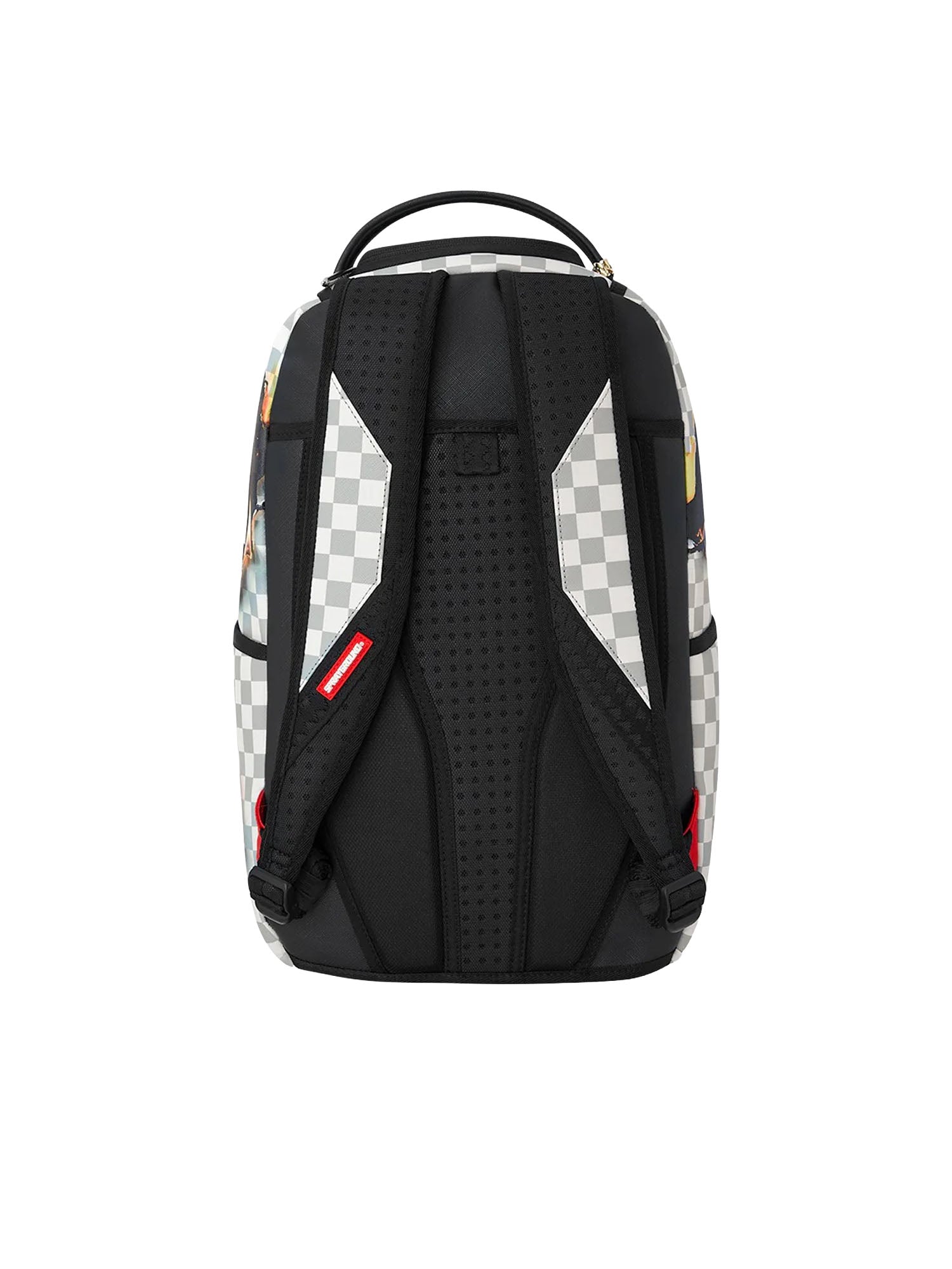 Sprayground Check Melt Bianco
