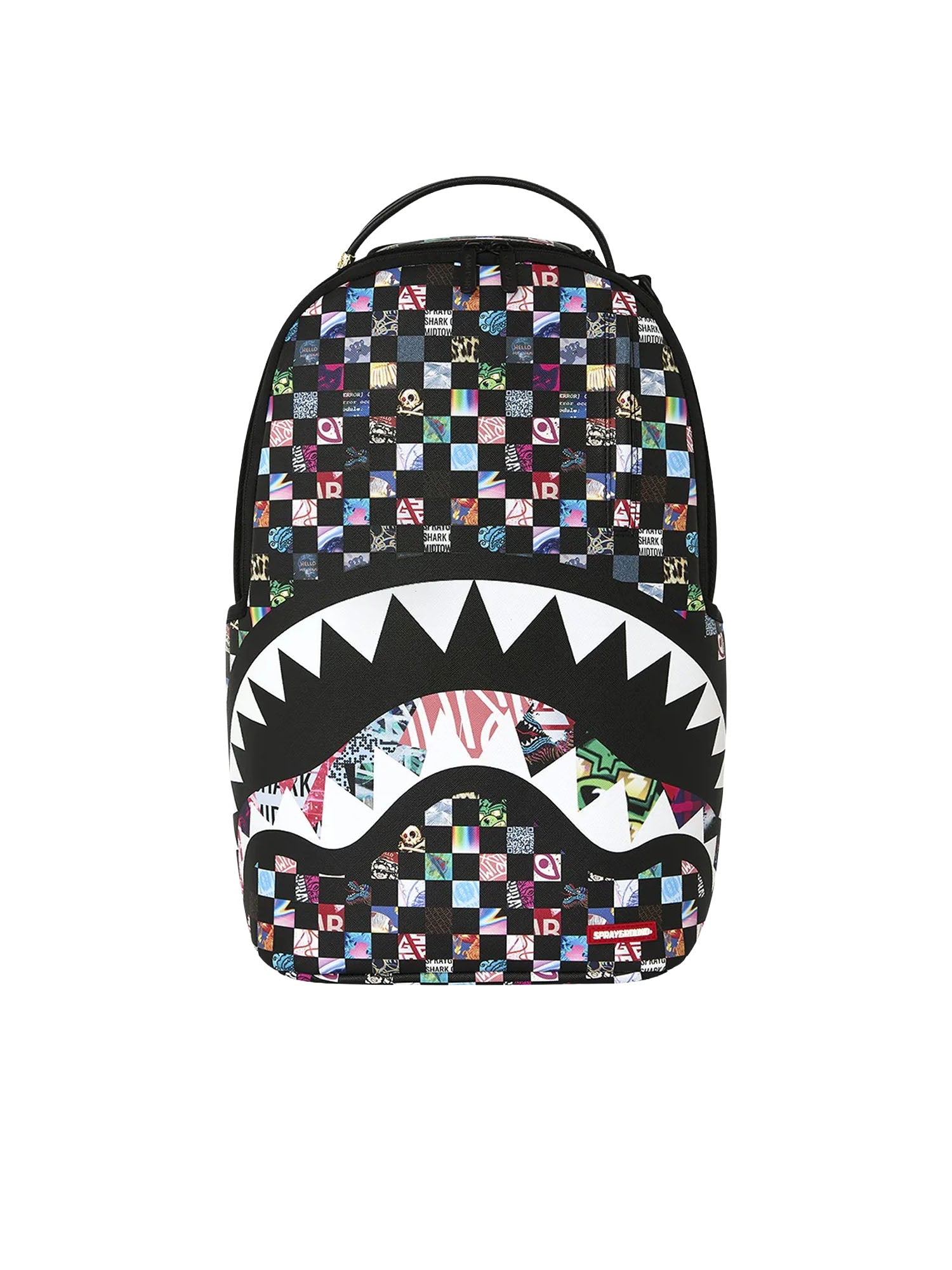 Sprayground Crazy Check Nero