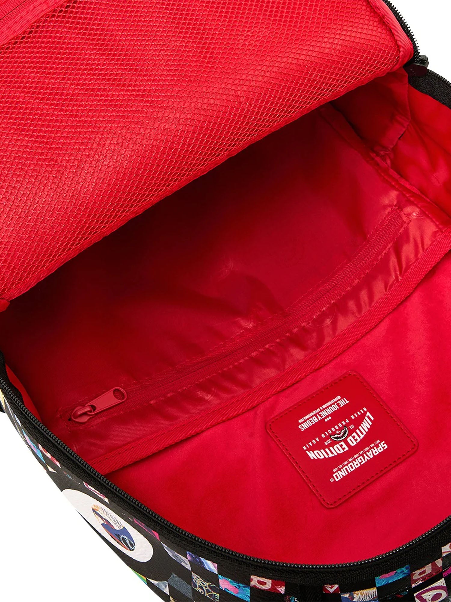 Sprayground Crazy Check Nero