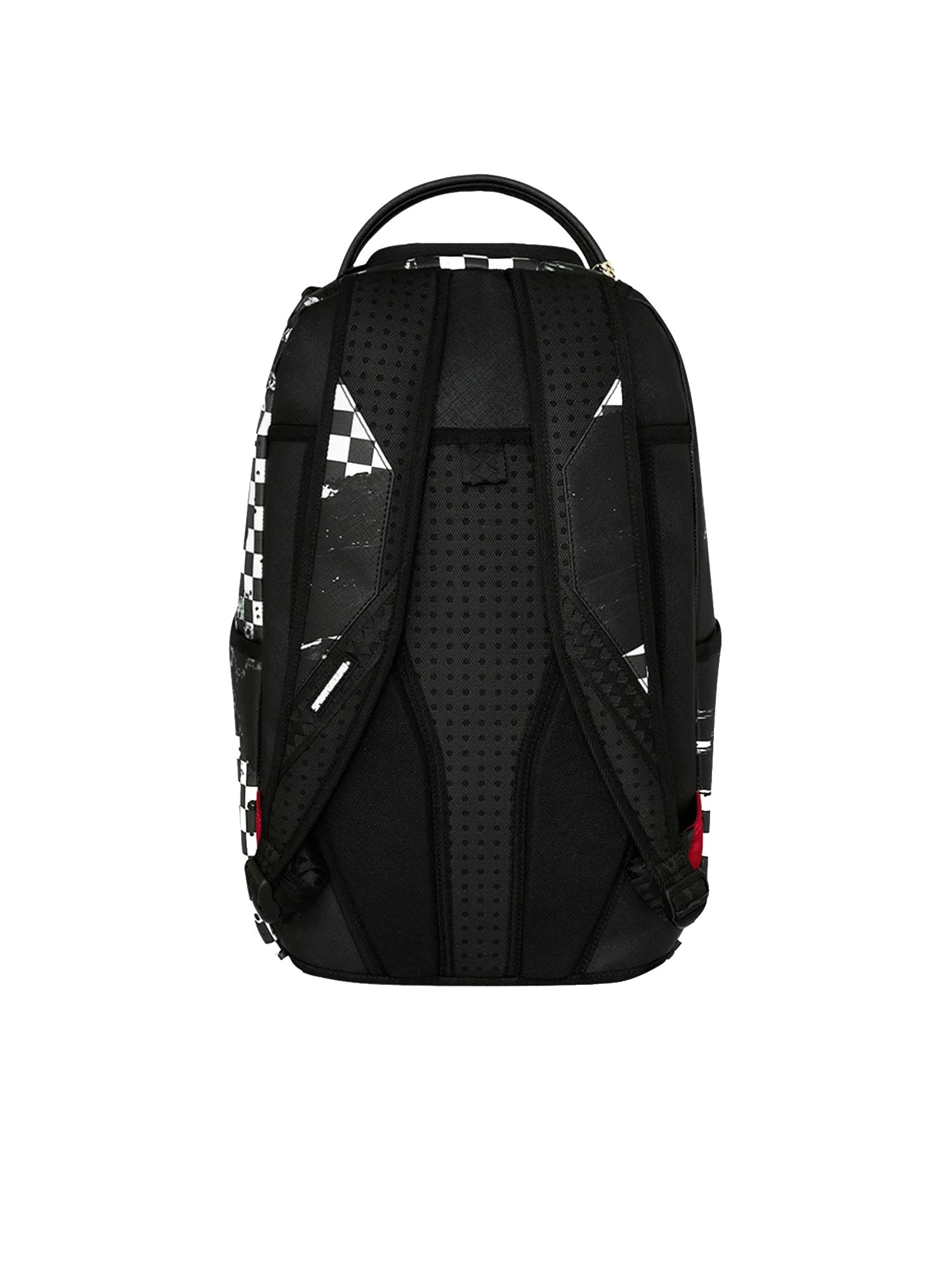 Sprayground Painted Over Check Nero