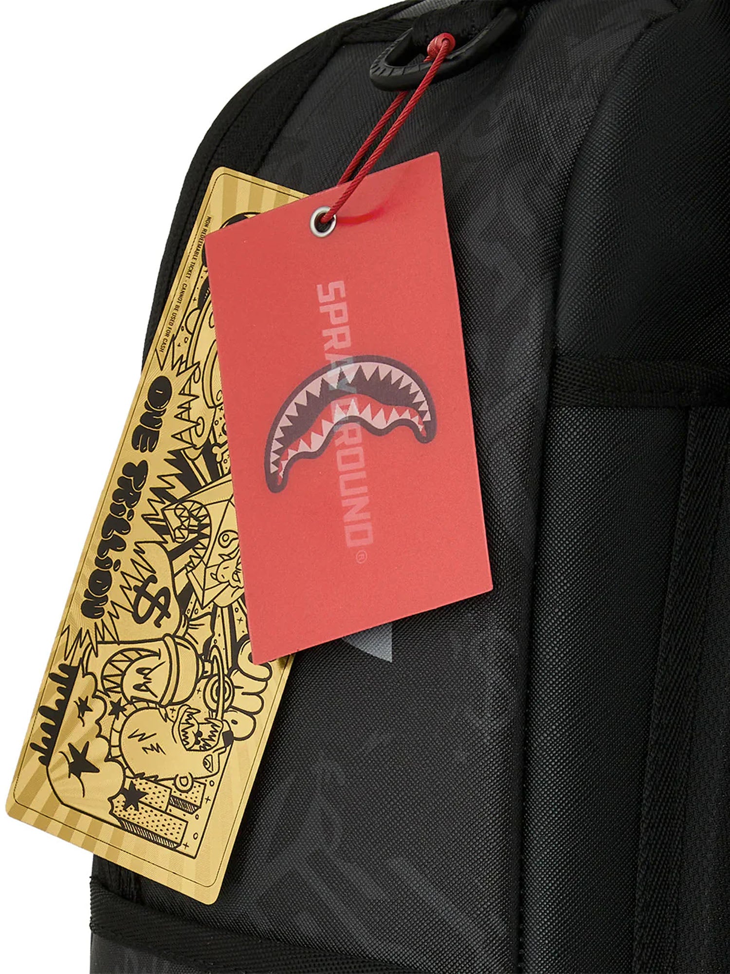 Sprayground C4AM Red Shark Rosso