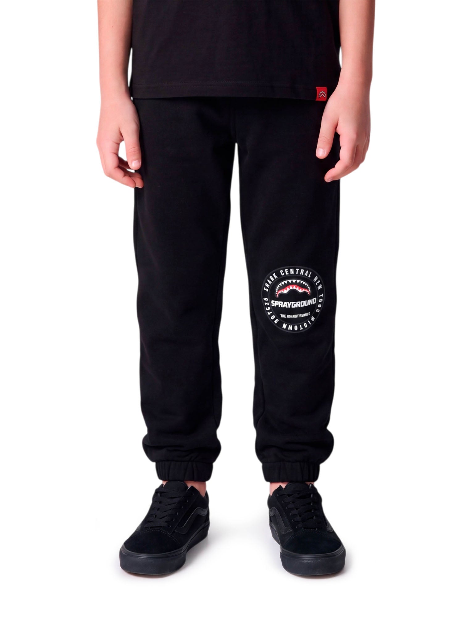 Sprayground Cotton pants bambino Nero