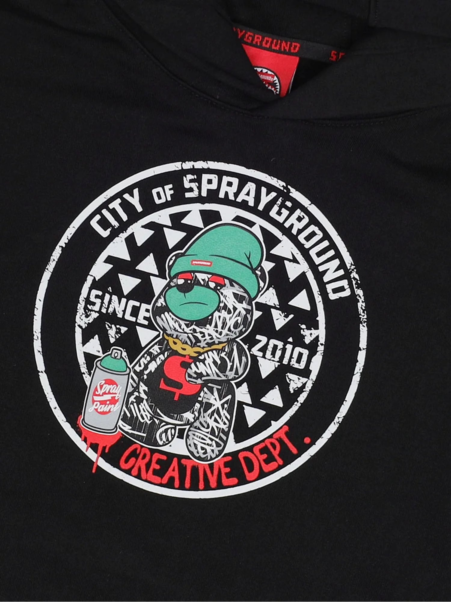Sprayground Creative Dept Perfect Hoodie bambino Nero