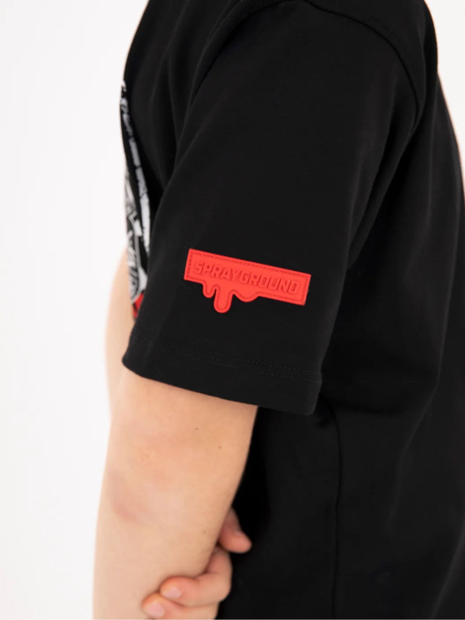 Sprayground Creative Dept Regular T-Shirt bambino Nero
