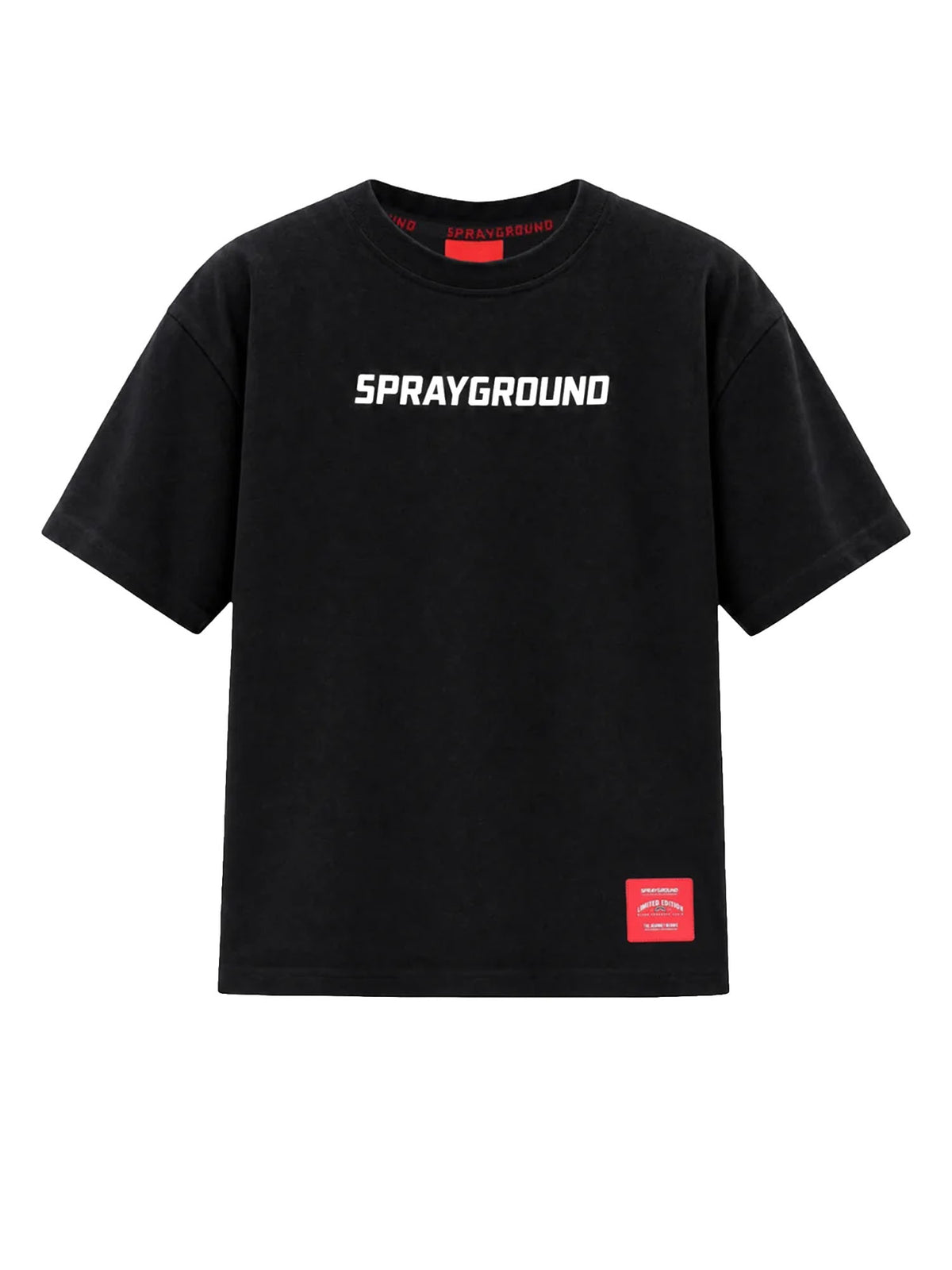 Sprayground Shark Short Over T-Shirt bambino Nero